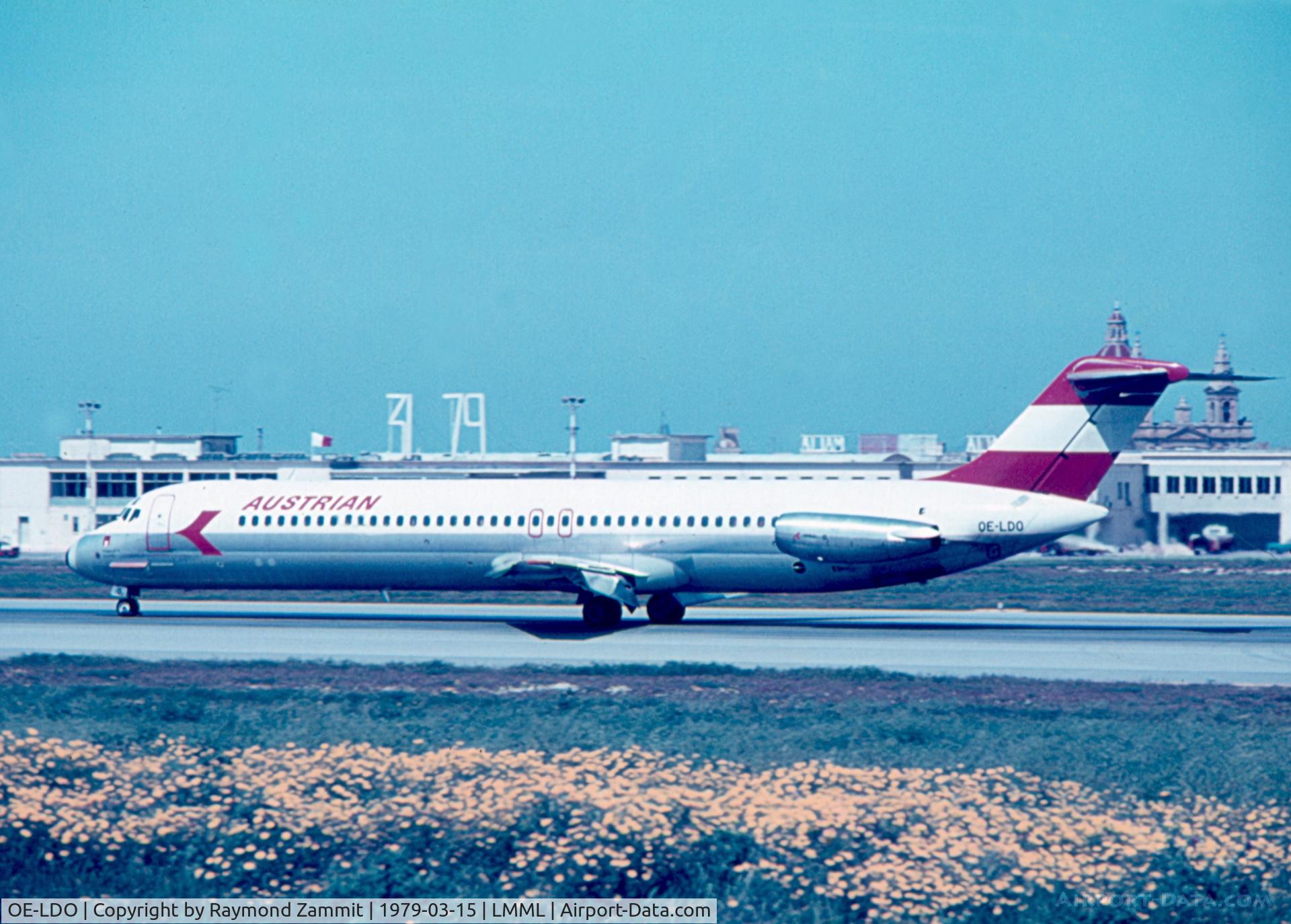 OE-LDO, 1977 McDonnell Douglas DC-9-51 C/N 47756, DC9 OE-LDO Austrian Airlines
