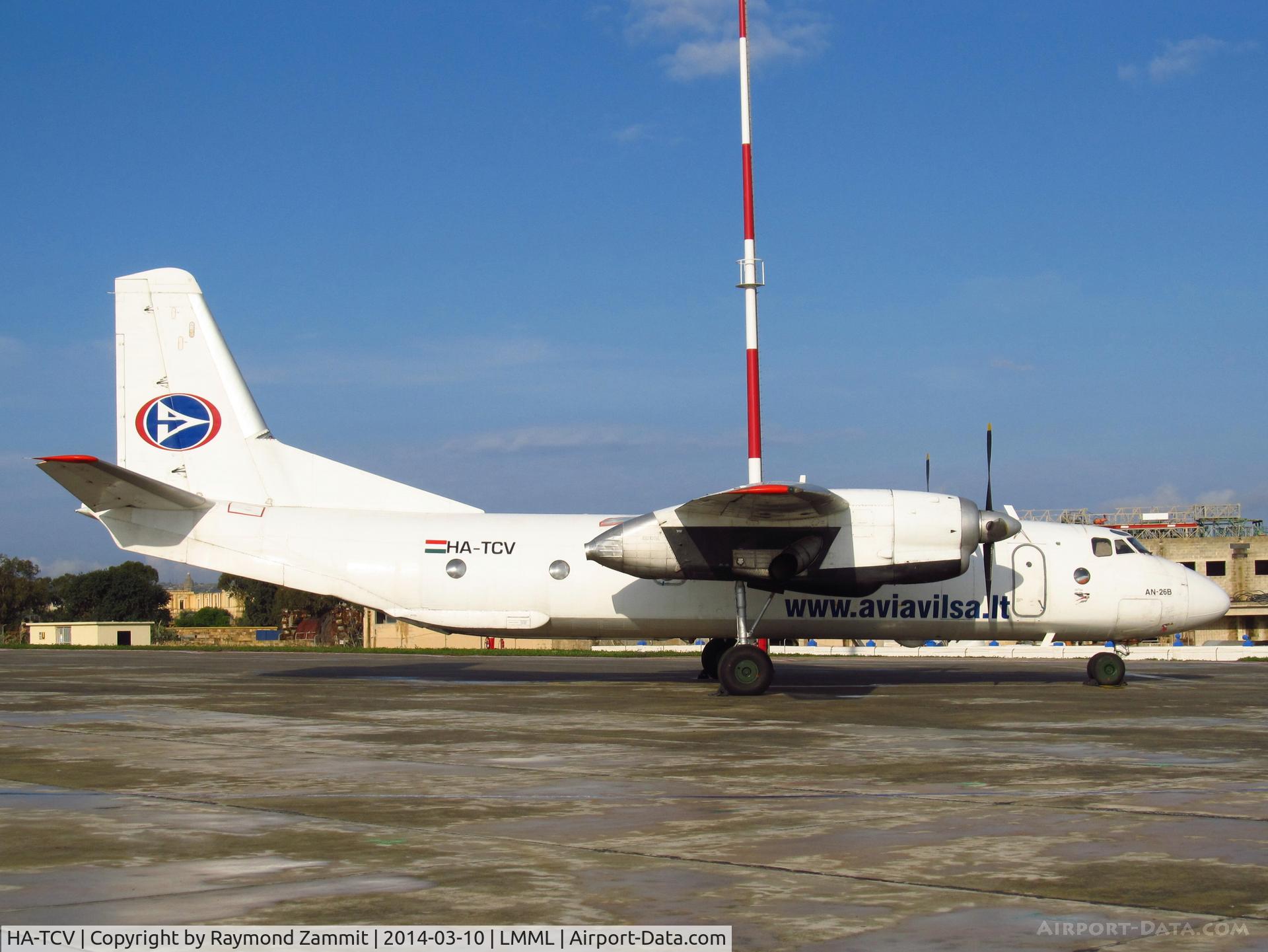 HA-TCV, 1982 Antonov An-26B C/N 27312201, Antonov An-26B HA-TCV Aviavilsa