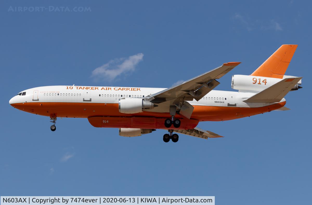 N603AX, 1987 McDonnell Douglas DC-10-30 C/N 48267, Tanker 914