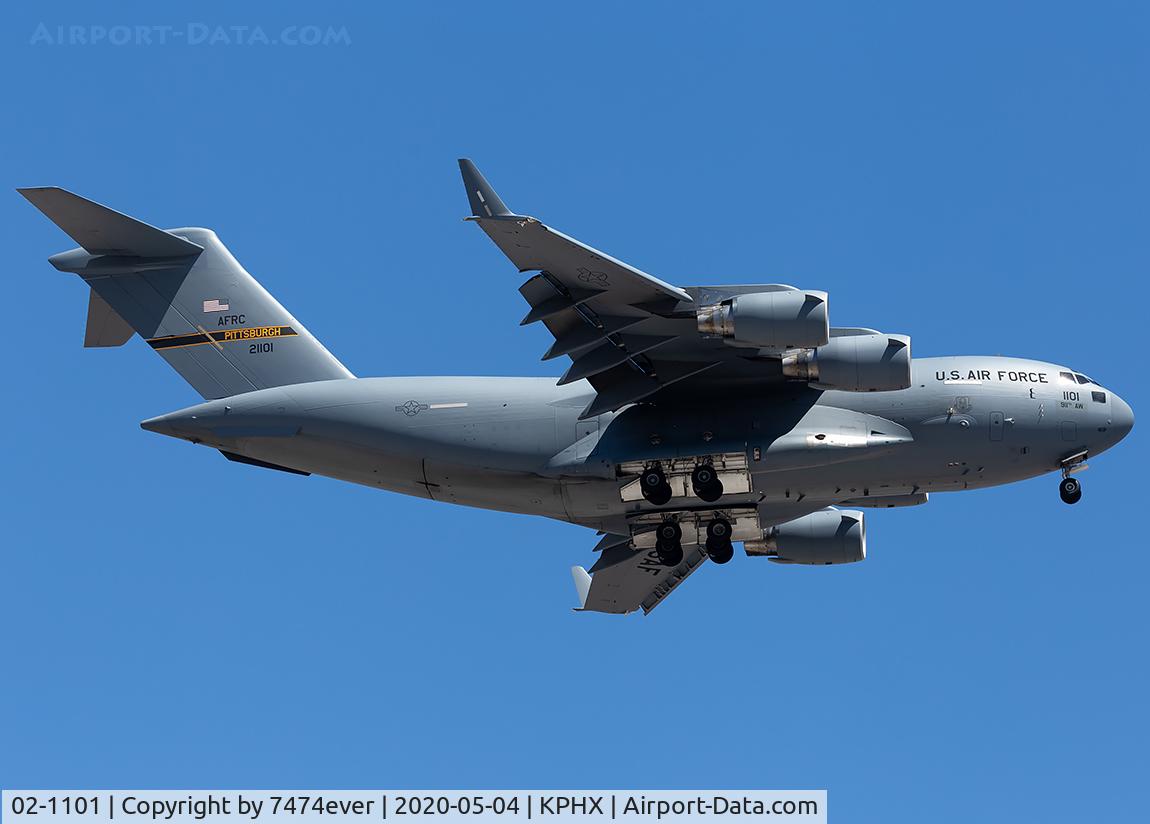02-1101, 2002 Boeing C-17A Globemaster III C/N 50109/F108, RCH298T