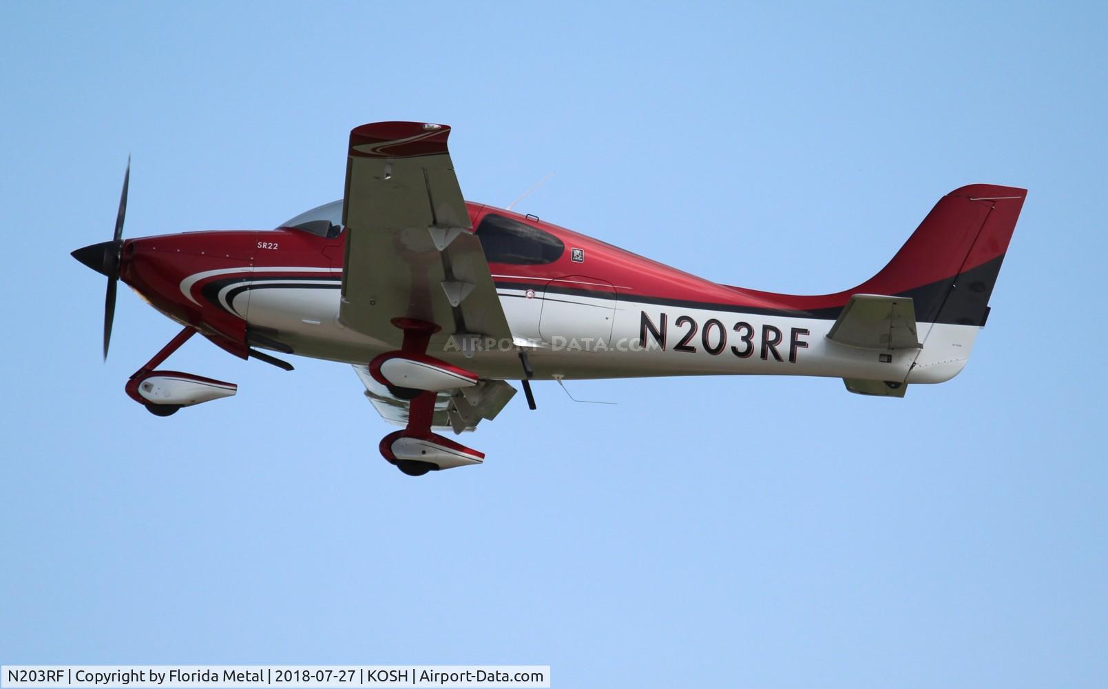 N203RF, 2003 Cirrus SR22 C/N 0453, OSH 2018