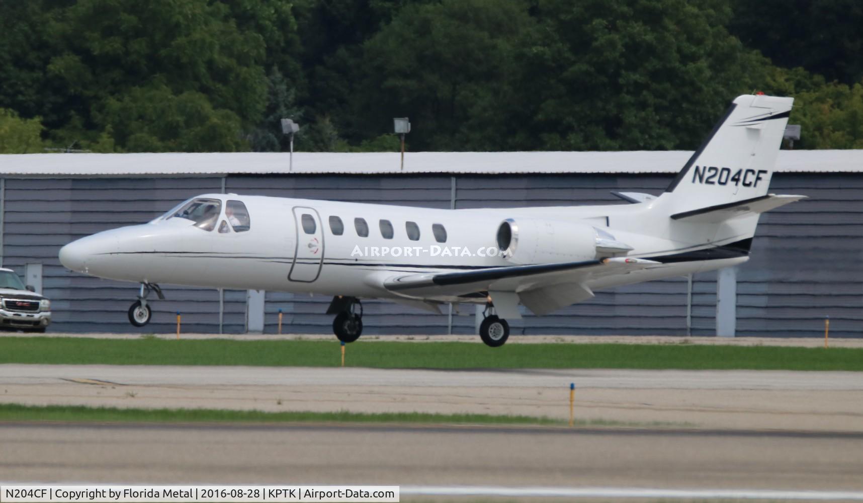 N204CF, 1980 Cessna 550 Citation II C/N 550-0238, PTK 2016