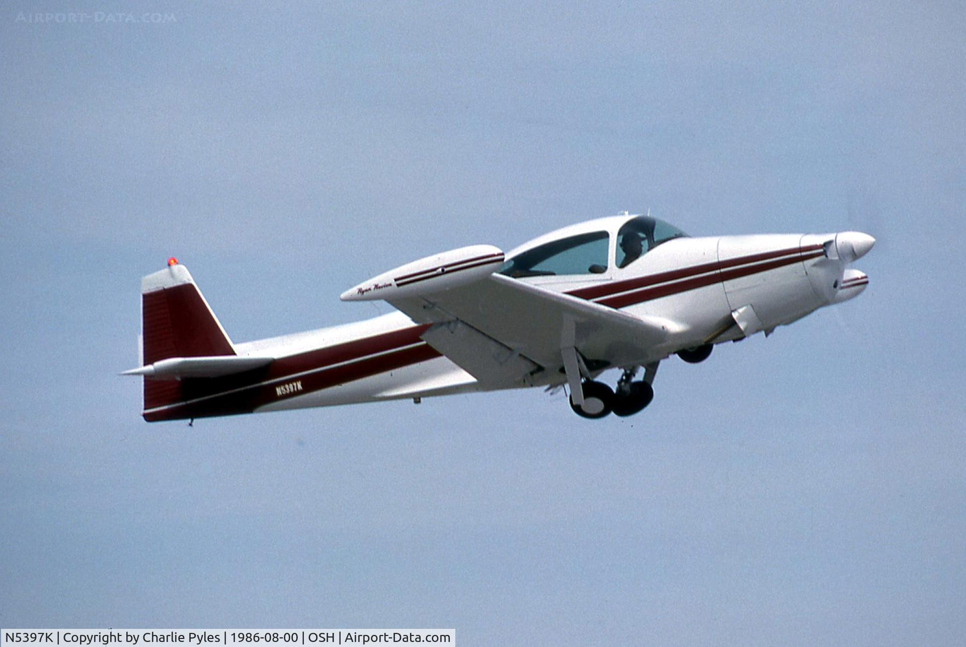 N5397K, 1951 Ryan NAVION B C/N NAV-4-2297B, Ryan Built
