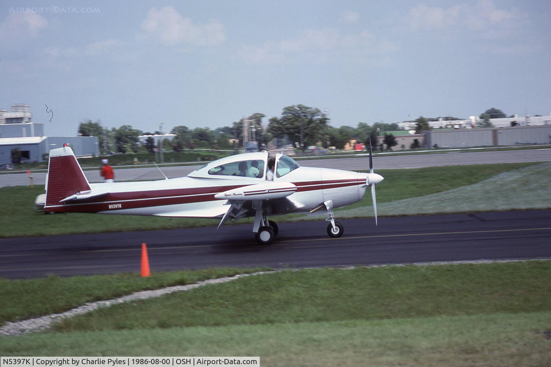 N5397K, 1951 Ryan NAVION B C/N NAV-4-2297B, Ryan Built