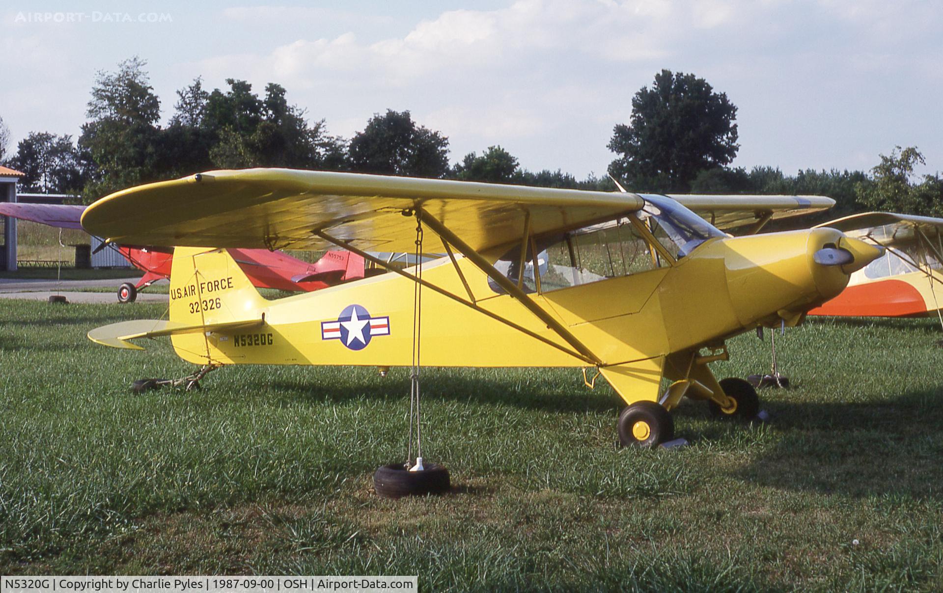 N5320G, 1953 Piper PA-18-105 Special C/N 18-2326, Pretty sure OSH is the location
