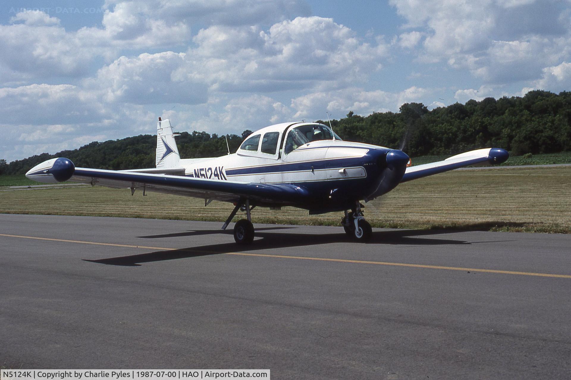 N5124K, 1950 Ryan NAVION A C/N NAV-4-2024, Ryan Built