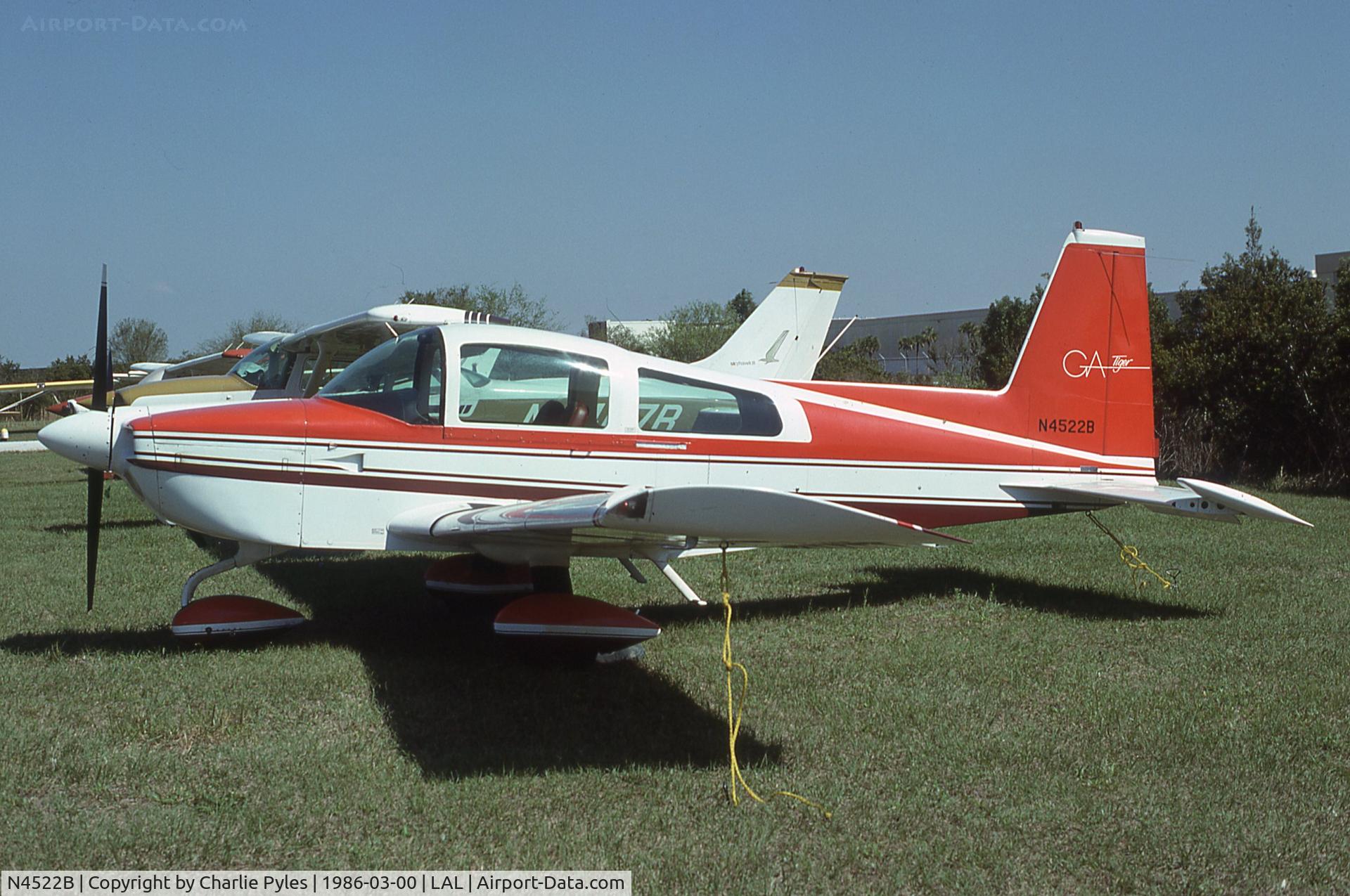 N4522B, 1979 Gulfstream American Corp AA-5B C/N AA5B1081, Yankee