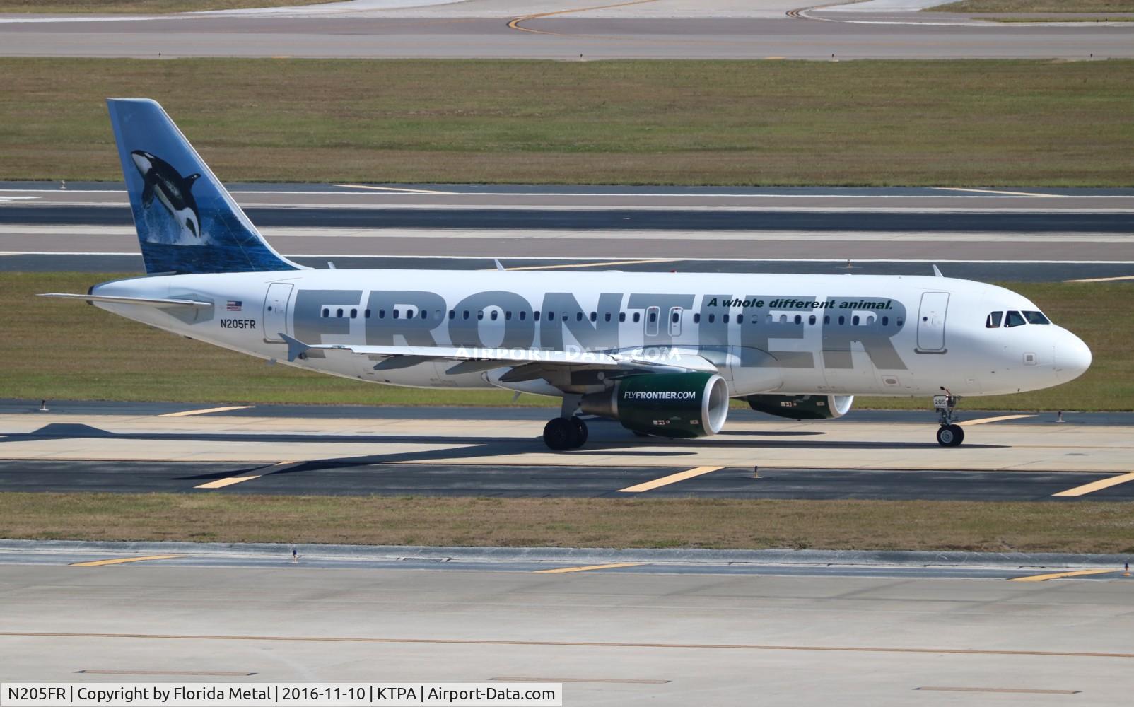 N205FR, 2010 Airbus A320-214 C/N 4253, TPA 2016