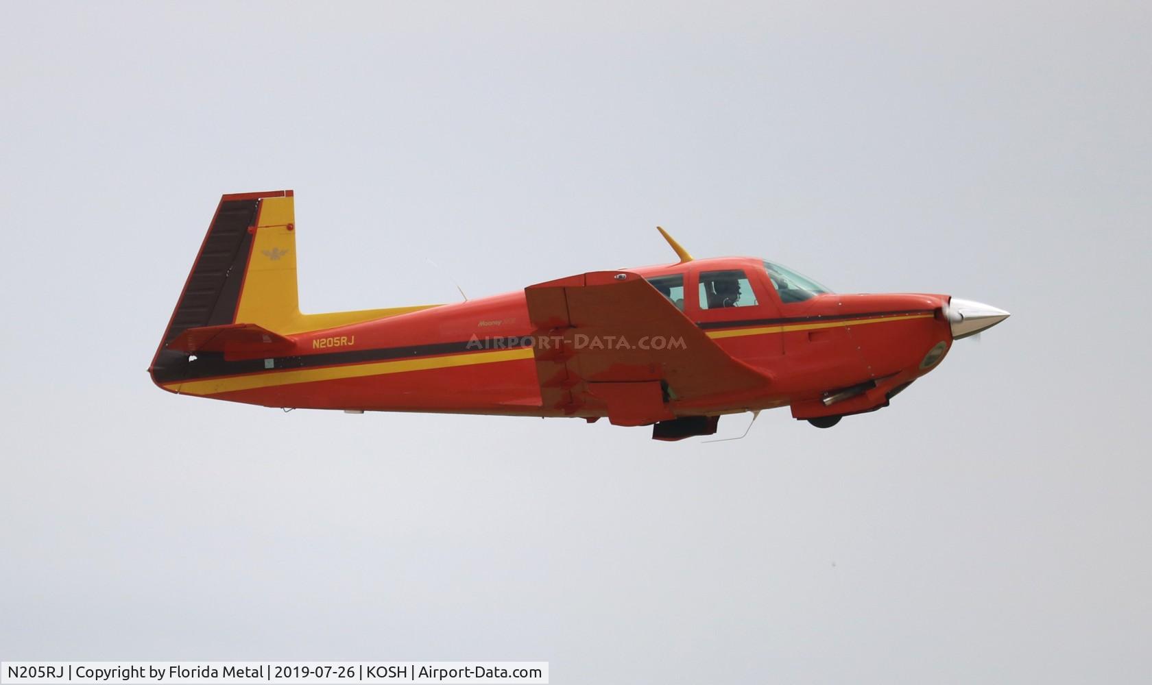 N205RJ, 1979 Mooney M20J 201 C/N 24-0774, OSH 2019