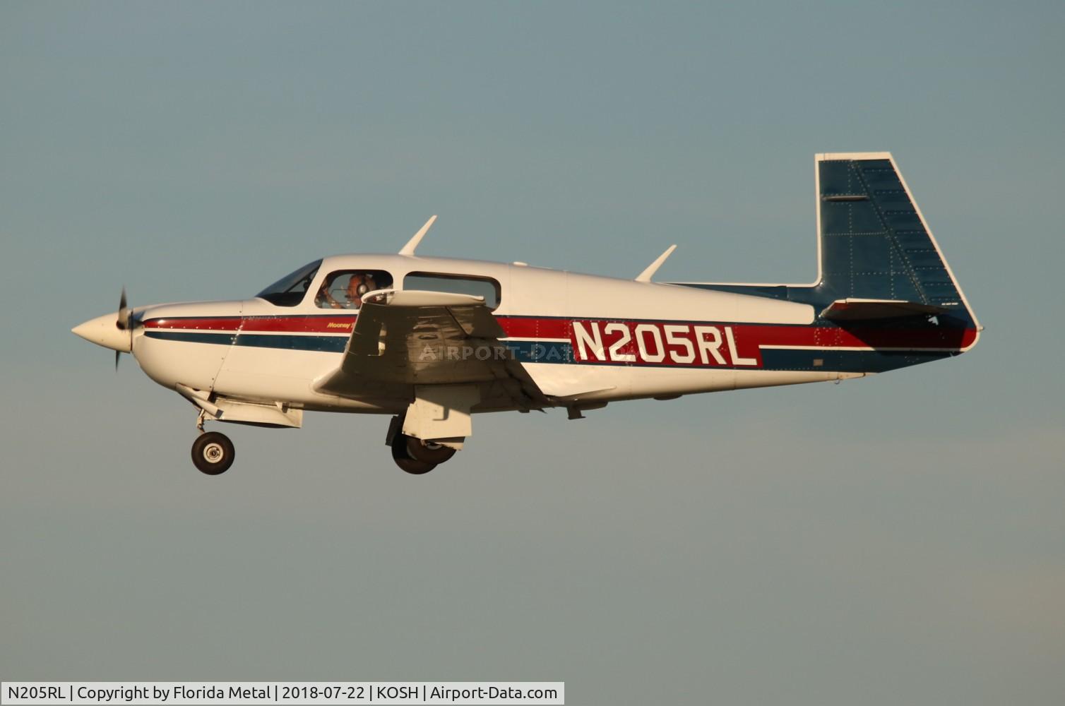 N205RL, Mooney M20J 201 C/N 24-3022, OSH 2018