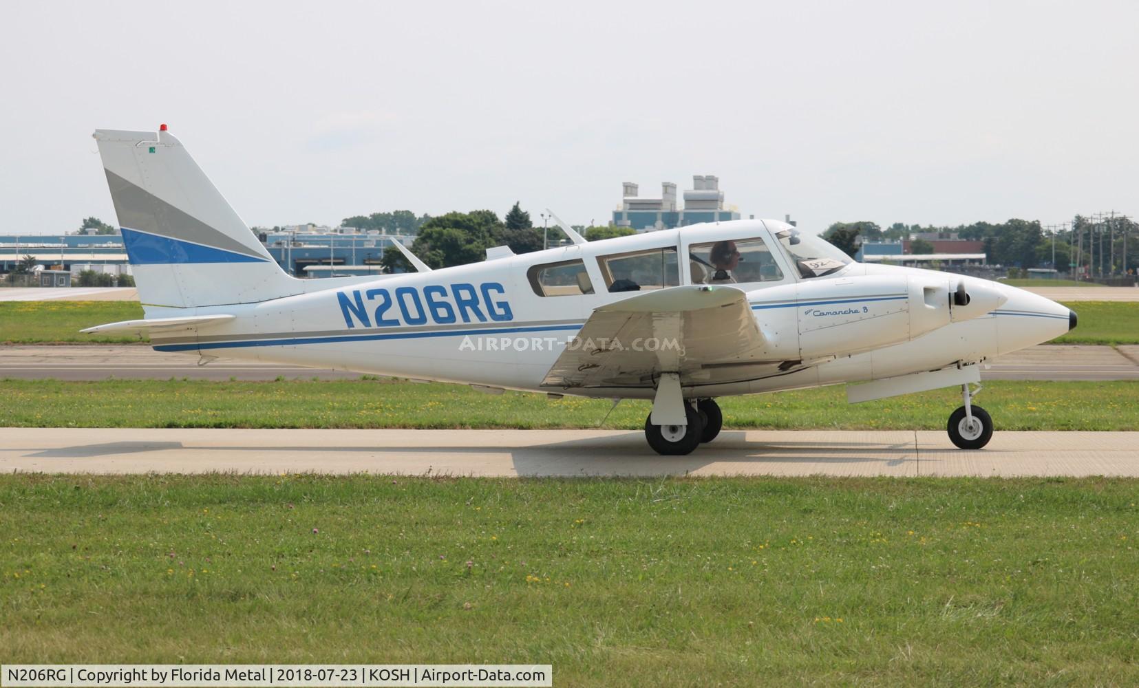 N206RG, 1967 Piper PA-30-160 Twin Comanche Twin Comanche C/N 30-1427, OSH 2018