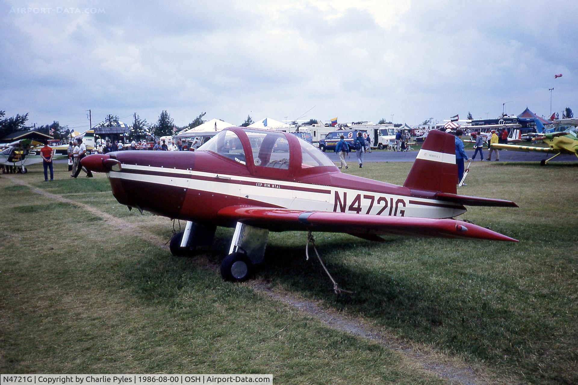 N4721G, 1965 Salvay-Stark Skyhopper II C/N AR-1, Experimental