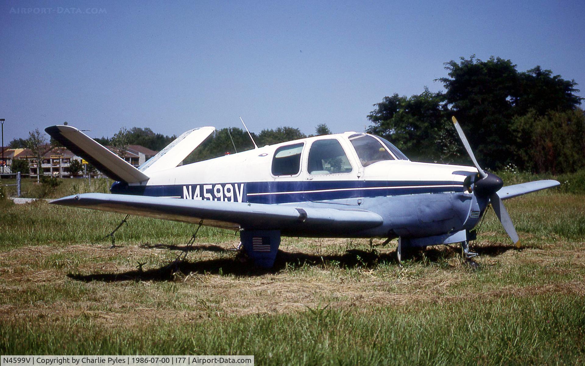 N4599V, 1947 Beech 35 Bonanza C/N D1152, Now registered in AZ. Blue Ash Airport and the Bonanza are both gone.