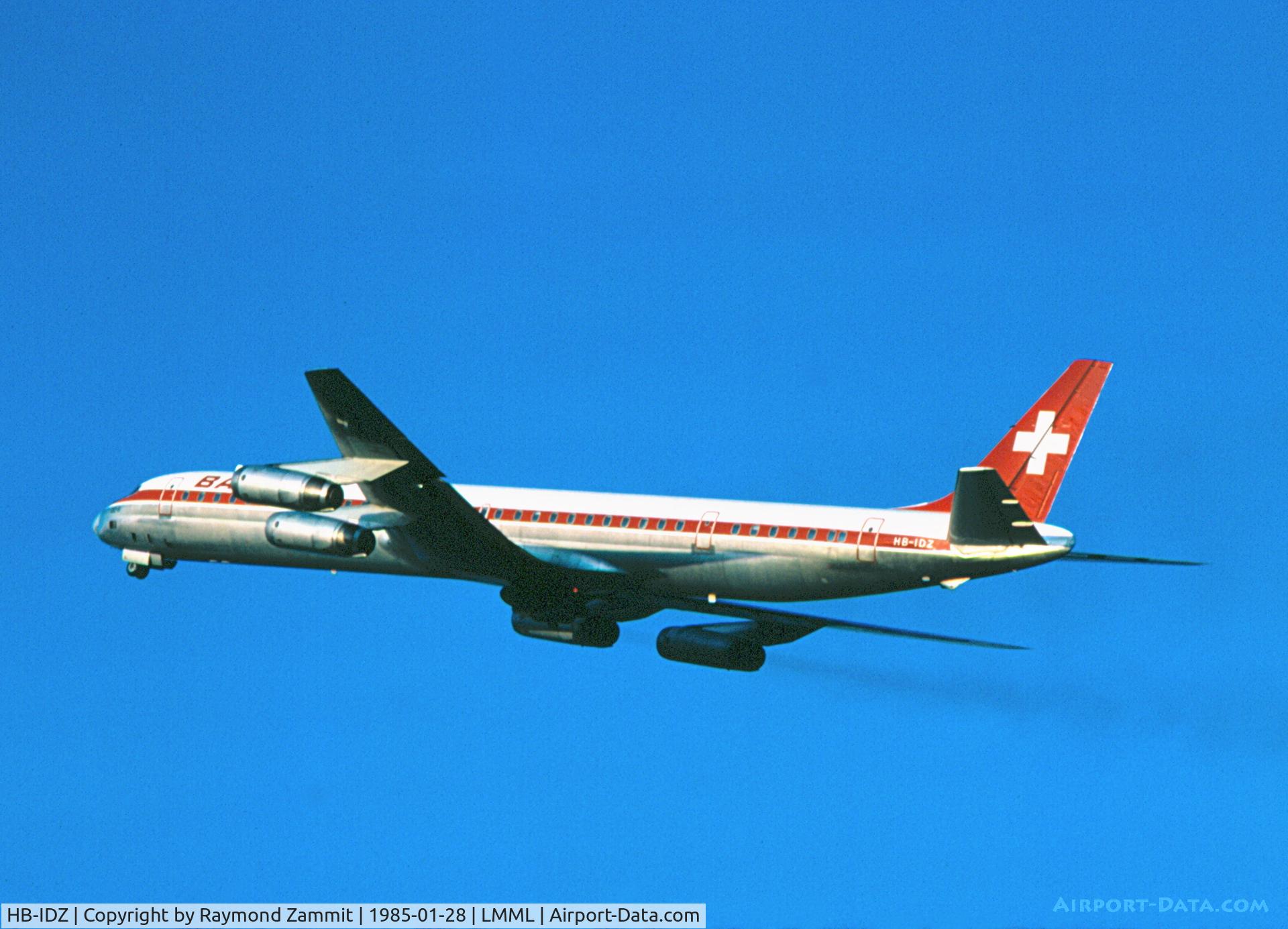 HB-IDZ, 1969 Douglas DC-8-63PF C/N 46074, DC8 HB-IDZ Balair