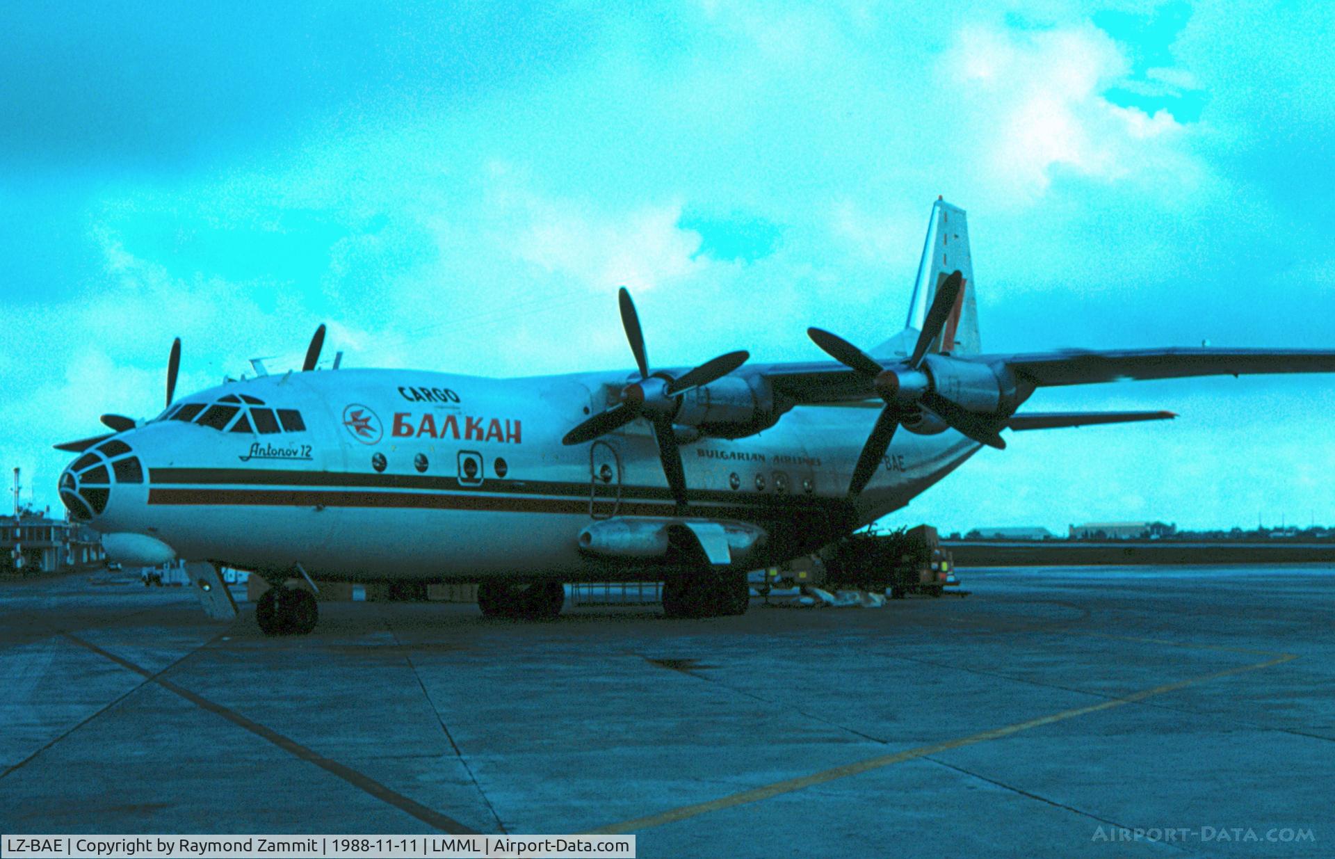 LZ-BAE, 1963 Antonov An-12BP C/N 402001, Antonov An-12BP LZ-BAE Balkan