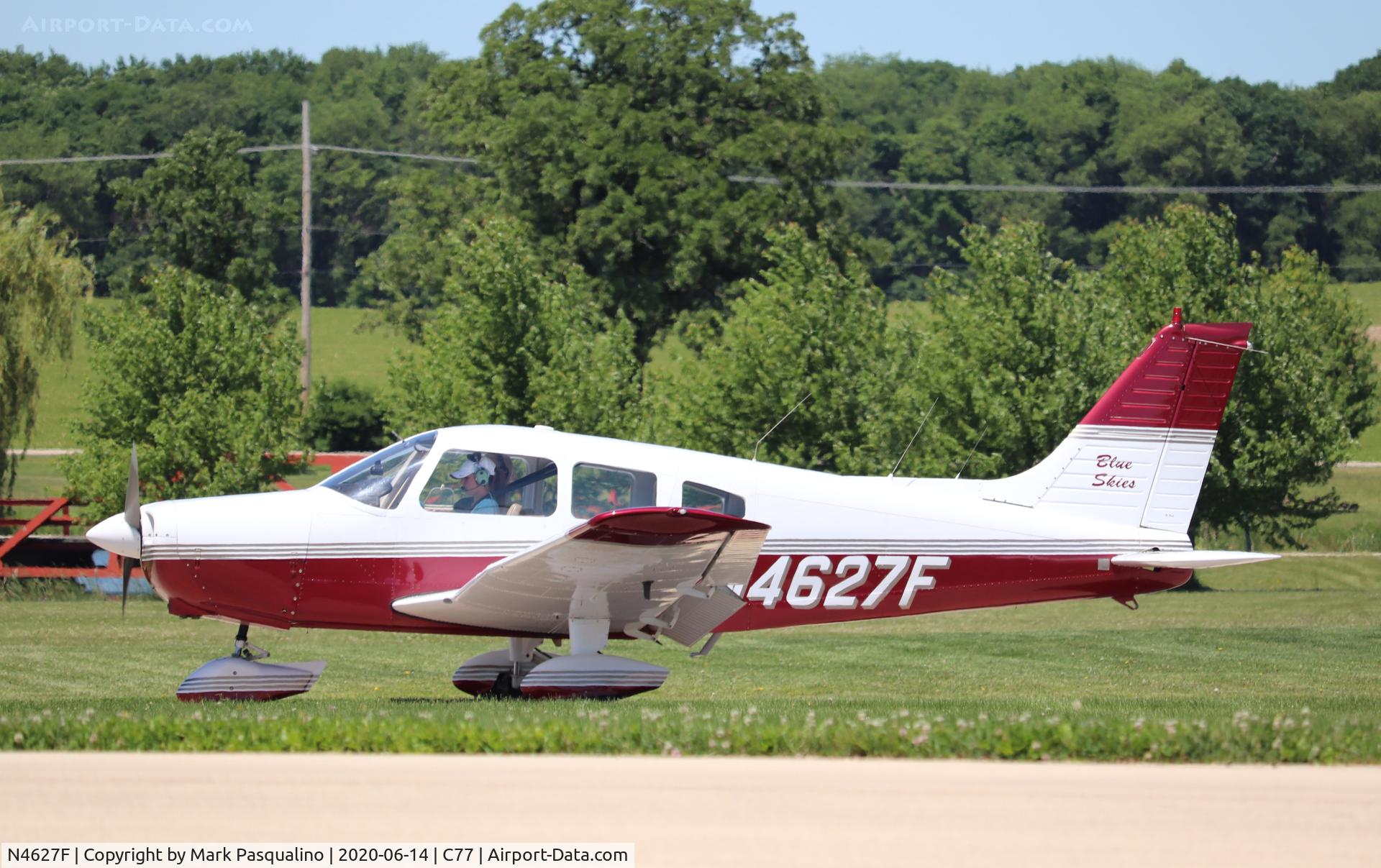 N4627F, 1976 Piper PA-28-151 C/N 28-7715057, Piper PA-28-151