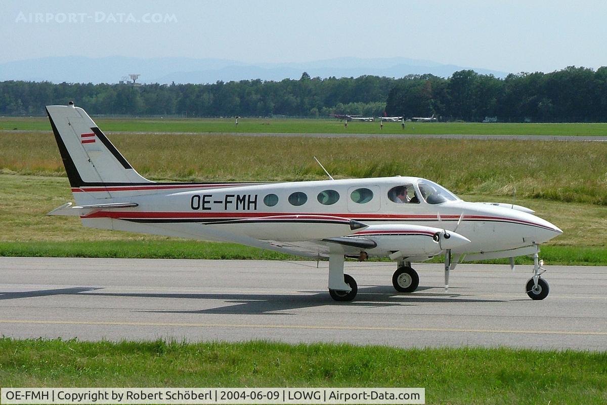 OE-FMH, Cessna 340A C/N 340A0289, OE-FMH @ LOWG 2004