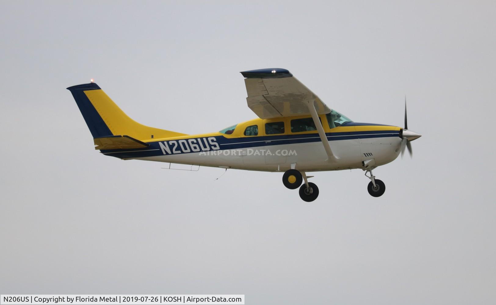 N206US, 1974 Cessna U206F Stationair C/N U20602628, OSH 2019