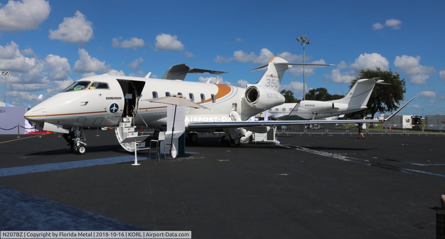 N207BZ, 2017 Bombardier Challenger 300 (BD-100-1A10) C/N 20701, NBAA 2018