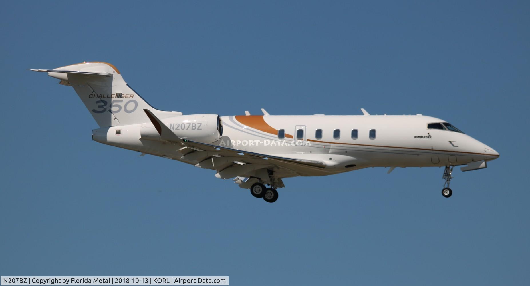 N207BZ, 2017 Bombardier Challenger 300 (BD-100-1A10) C/N 20701, NBAA 2018