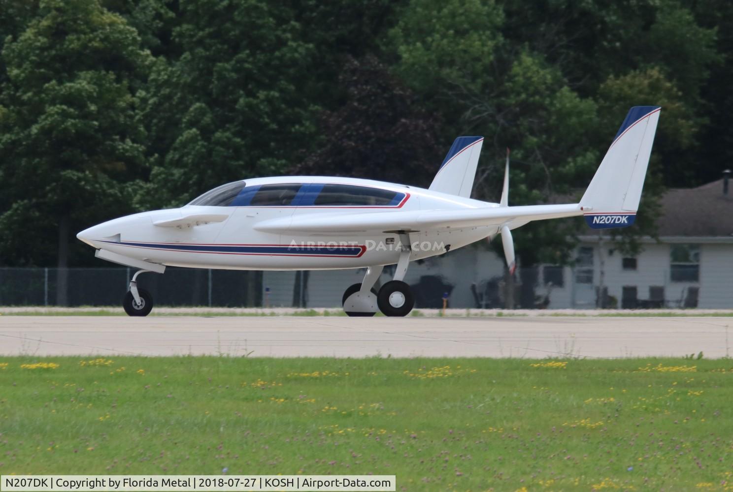N207DK, 2007 Velocity Velocity XL RG C/N 3RX109, OSH 2018
