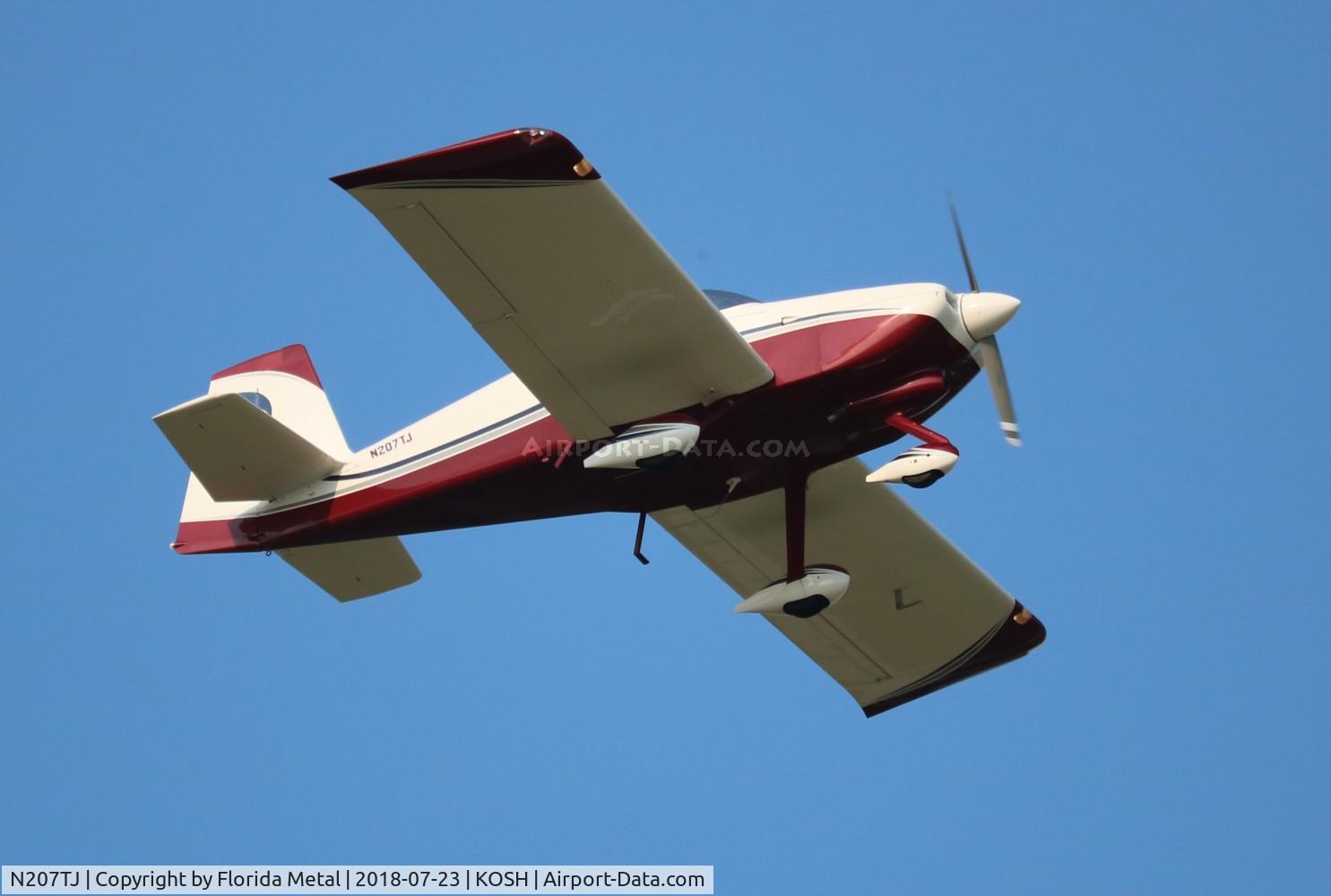 N207TJ, 2007 Vans RV-7A C/N 71909, OSH 2018