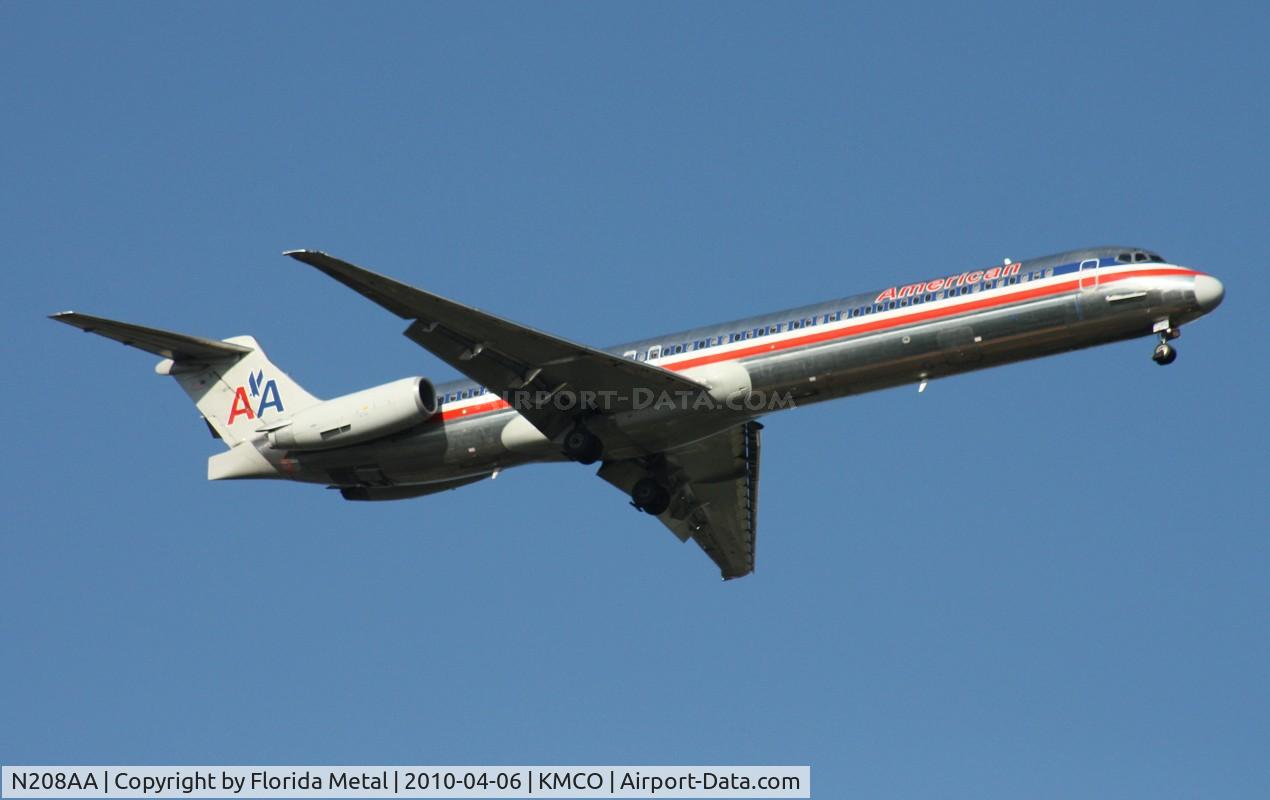N208AA, 1983 McDonnell Douglas MD-82 (DC-9-82) C/N 49159, MCO 2010