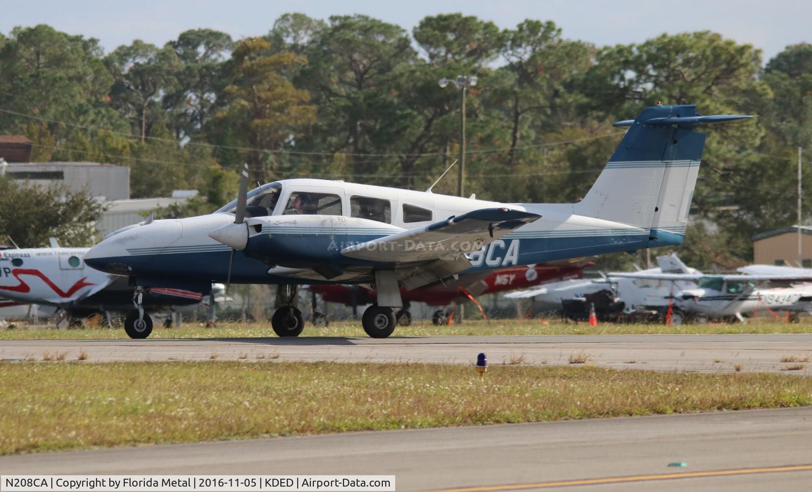 N208CA, 2002 Piper PA-44-180 Seminole C/N 4496161, Deland 2016