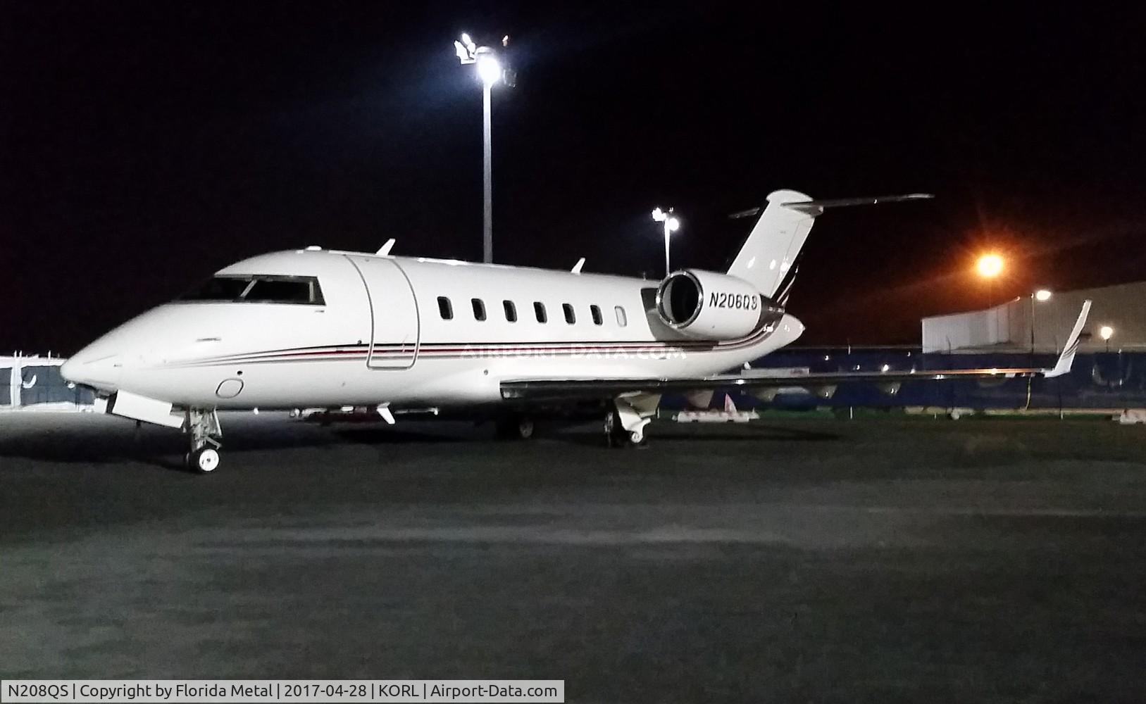 N208QS, 2015 Bombardier Challenger 650 (CL-600-2B16) C/N 6056, ORL 2017