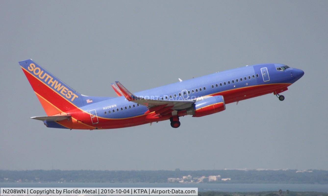 N208WN, 2005 Boeing 737-7H4 C/N 29856, TPA 2010