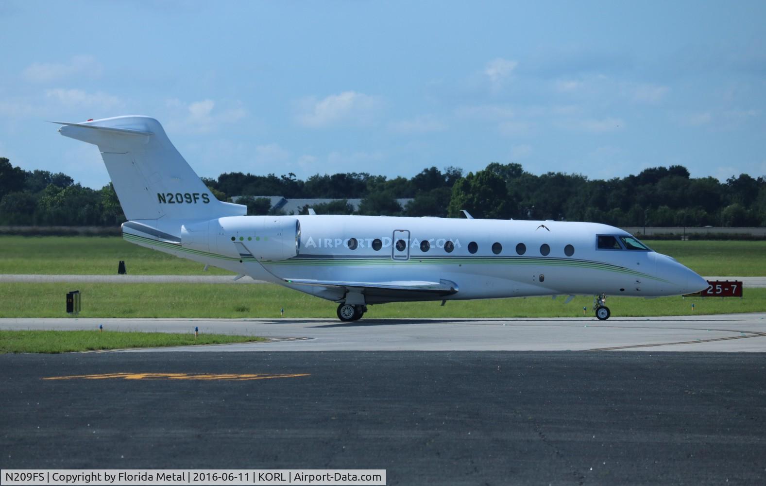 N209FS, 2013 Gulfstream 280 C/N 2018, ORL 2016