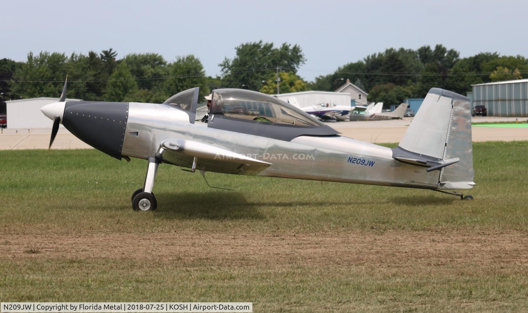 N209JW, 2018 Vans RV-8 C/N 83018, OSH 2018