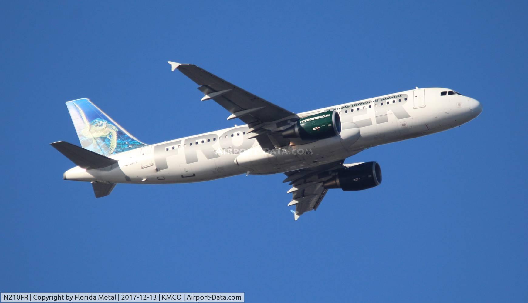 N210FR, 2011 Airbus A320-214 C/N 4668, MCO 2017