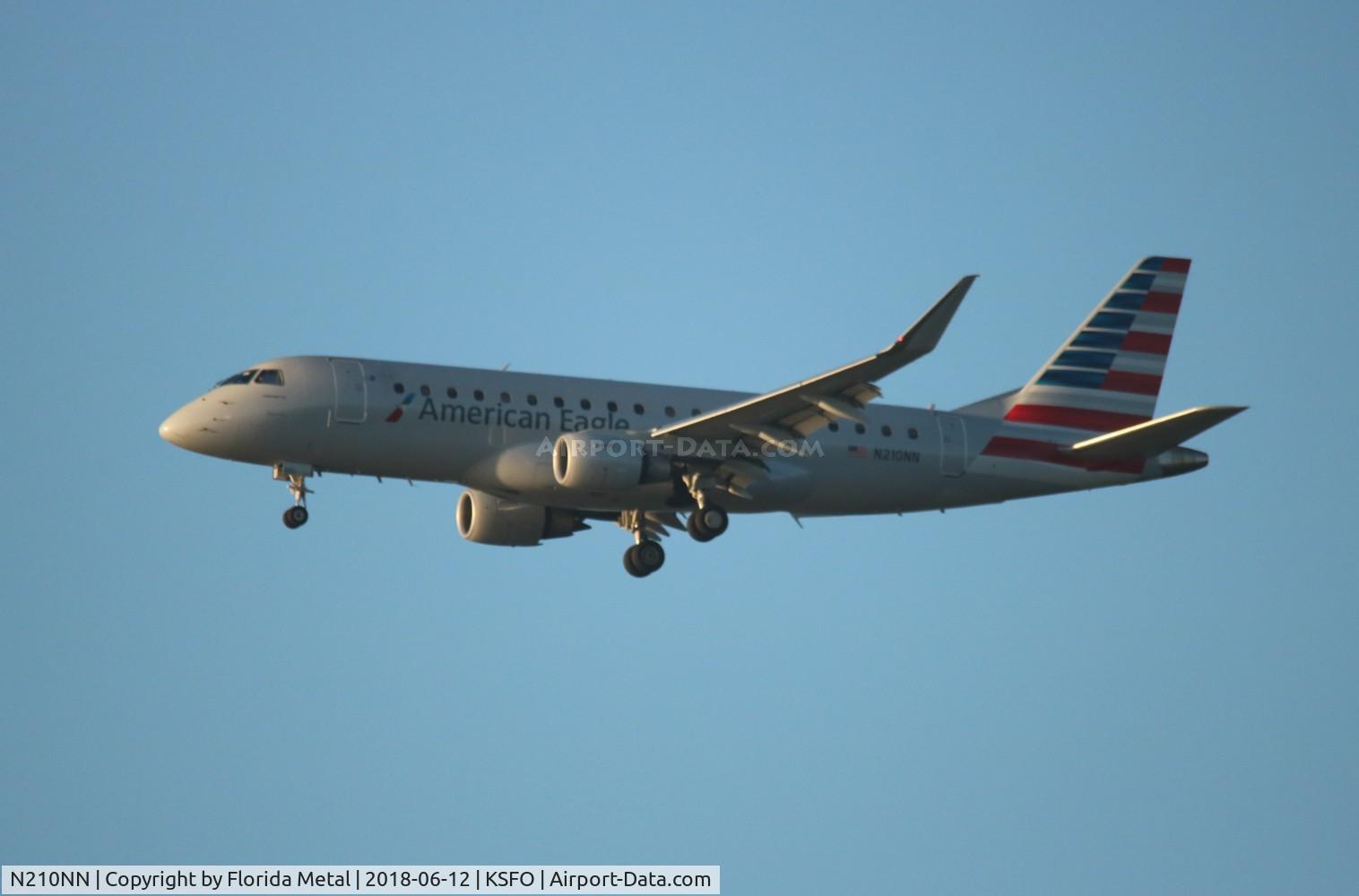 N210NN, 2015 Embraer 175LR (ERJ-170-200LR) C/N 17000500, SFO 2018