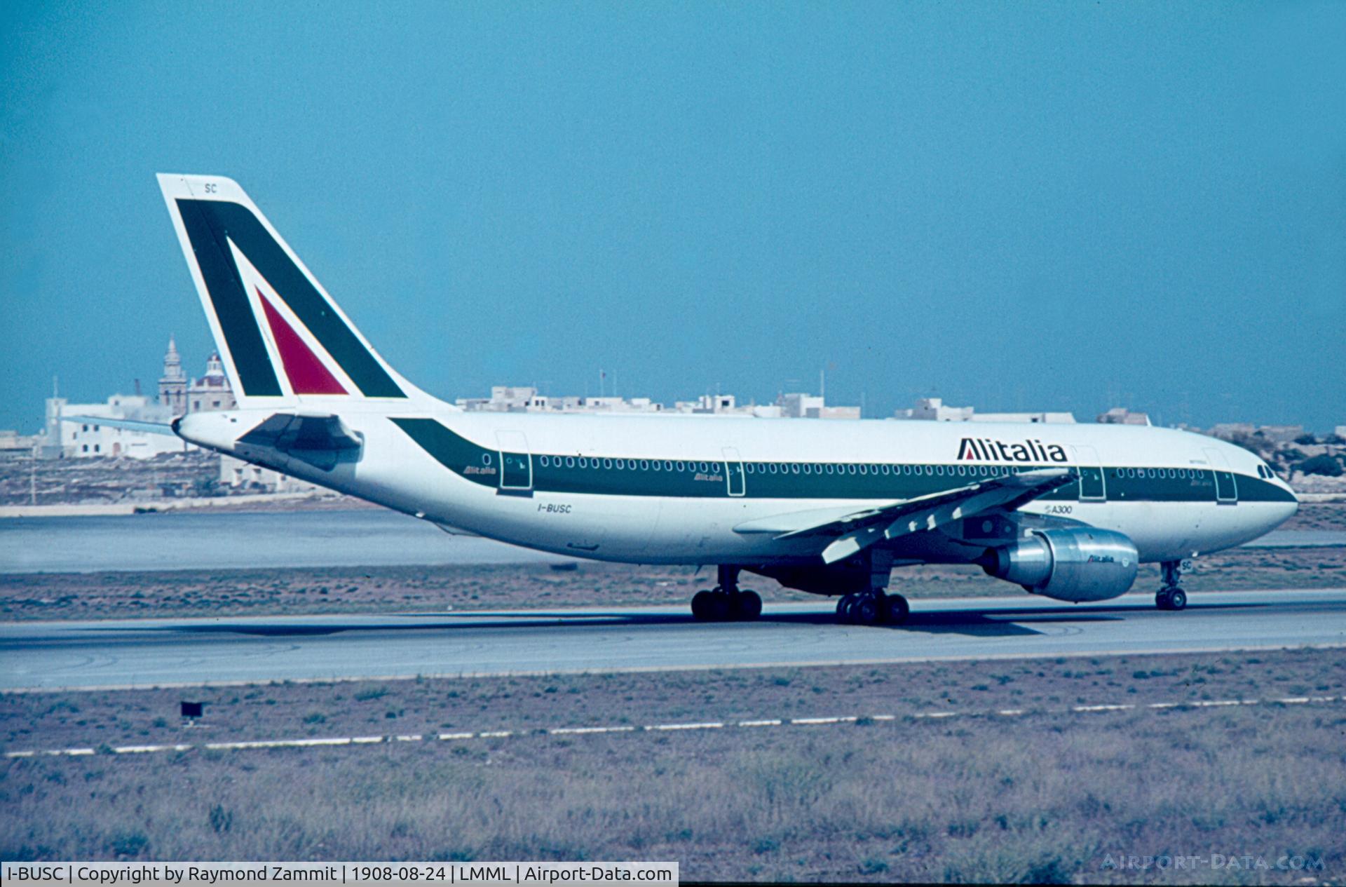 I-BUSC, 1980 Airbus A300B4-203 C/N 106, A300 I-BUC Alitalia