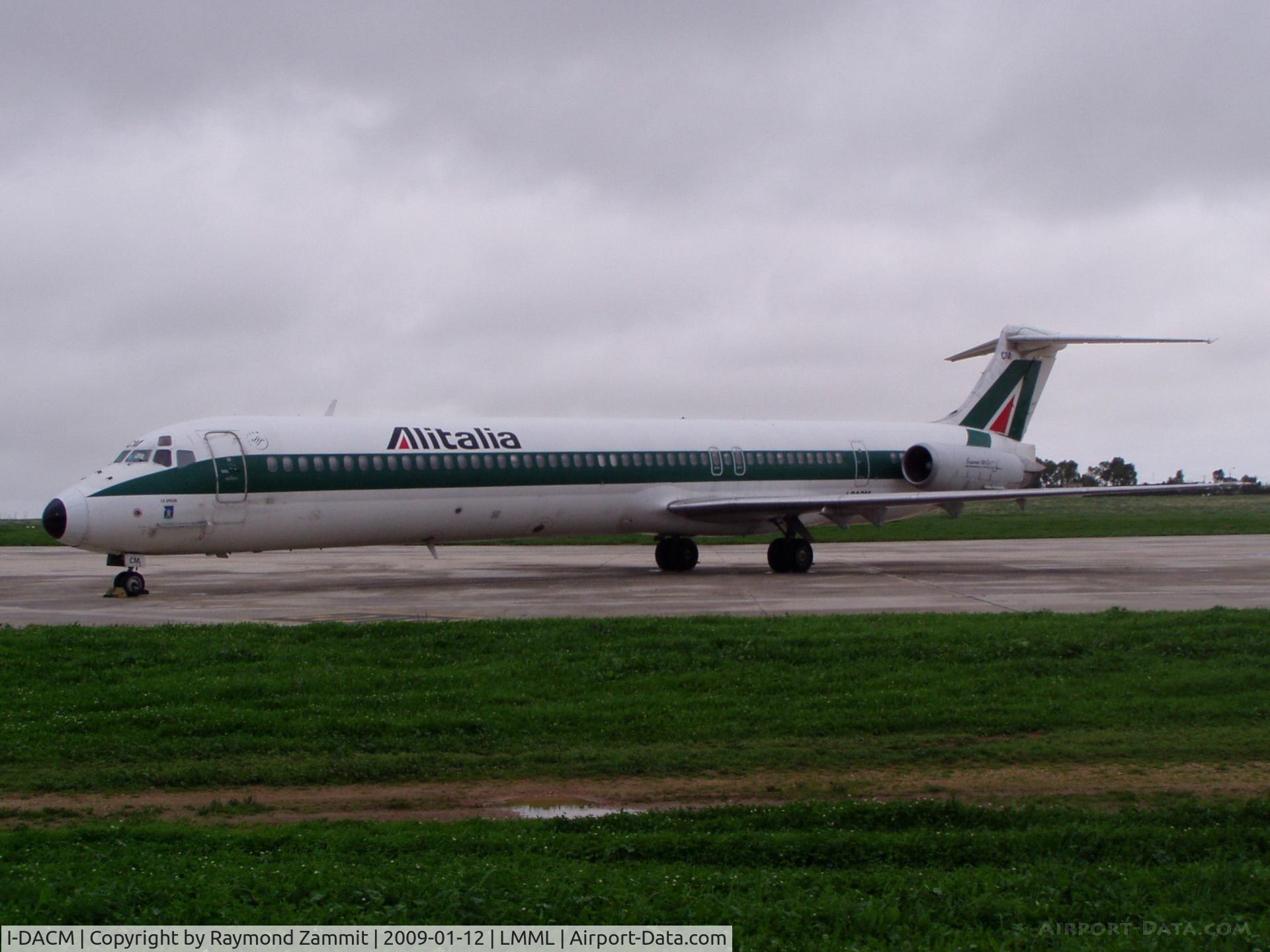 I-DACM, 1990 McDonnell Douglas MD-82 (DC-9-82) C/N 49971, MD-82 I-DACM Alitalia