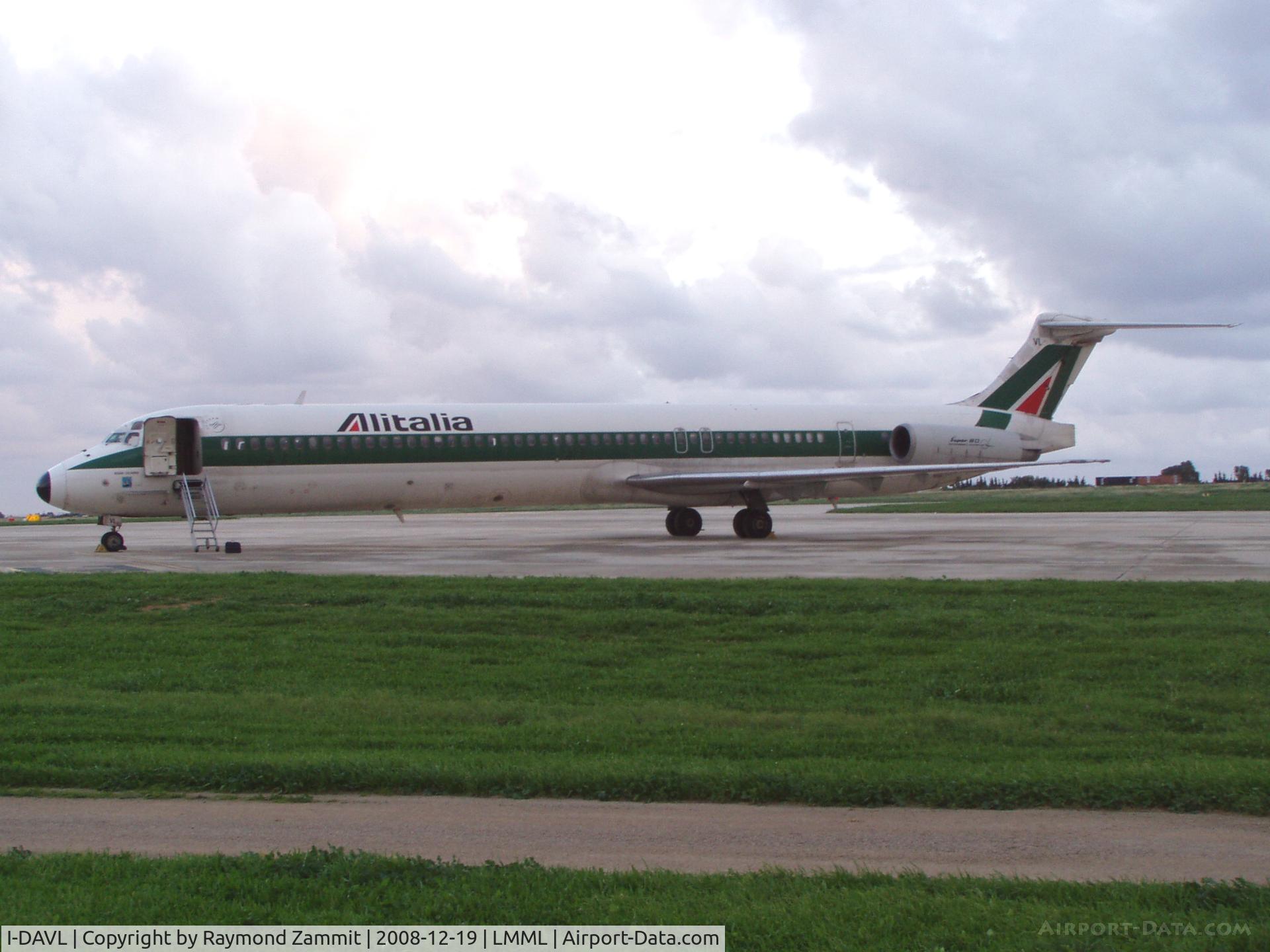 I-DAVL, 1987 McDonnell Douglas MD-82 (DC-9-82) C/N 49433, MD-82 I-DAVL Alitalia
