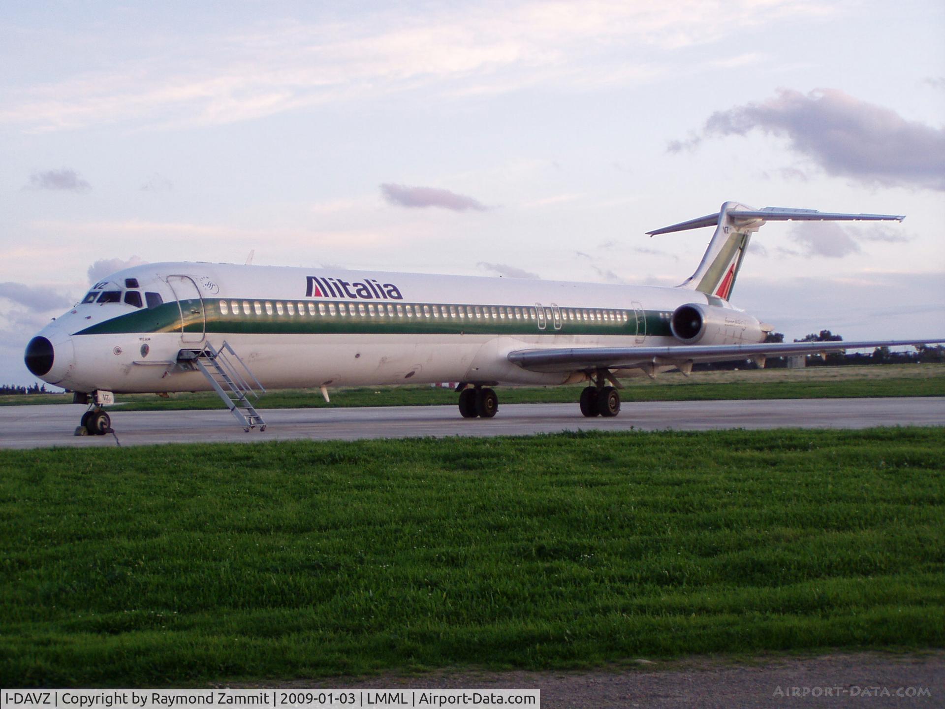 I-DAVZ, 1990 McDonnell Douglas MD-82 (DC-9-82) C/N 49970, MD-82 I-DAVZ Alitalia