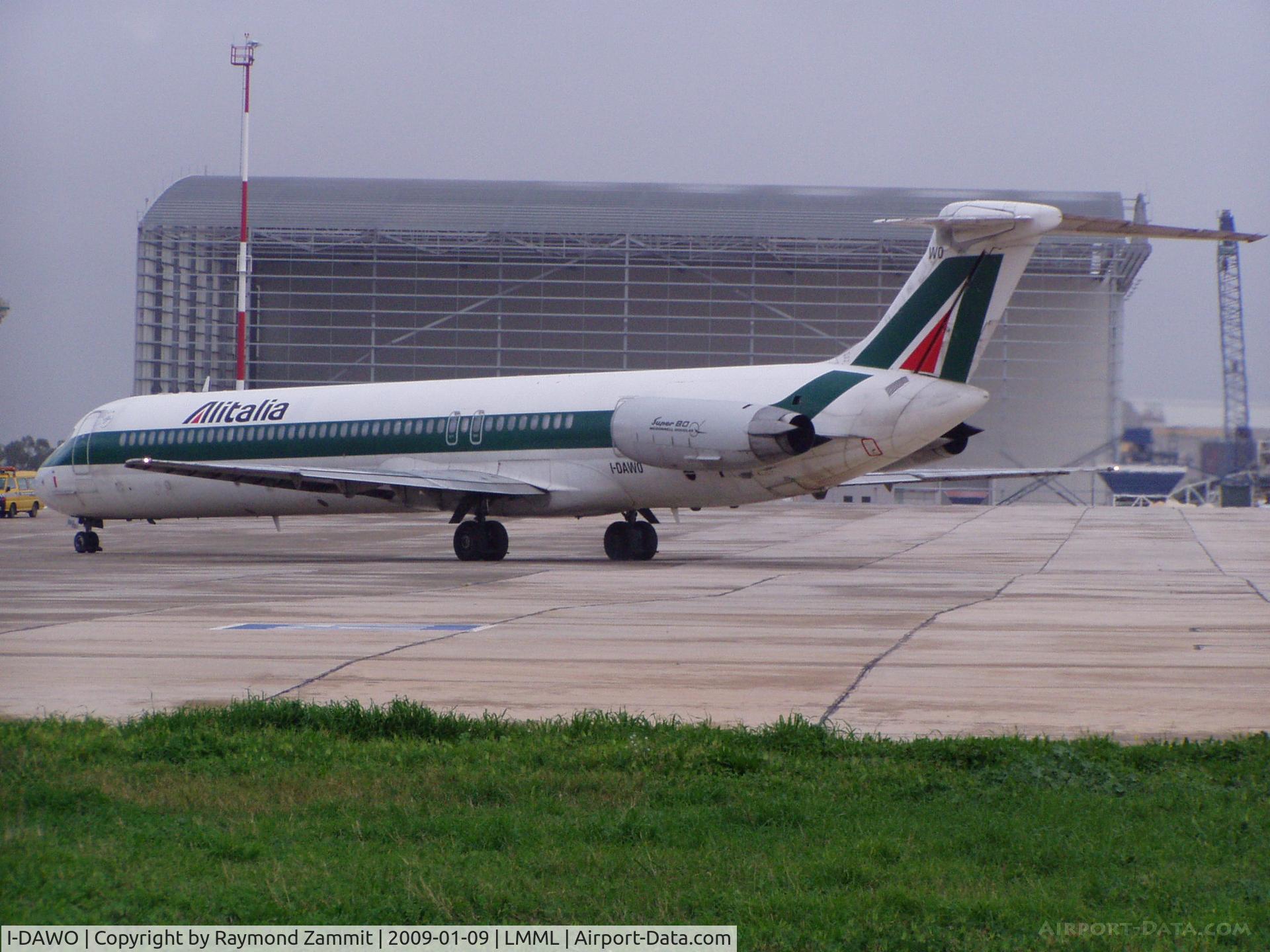 I-DAWO, 1984 McDonnell Douglas MD-82 (DC-9-82) C/N 49195, MD-82 I-DAWO Alitalia