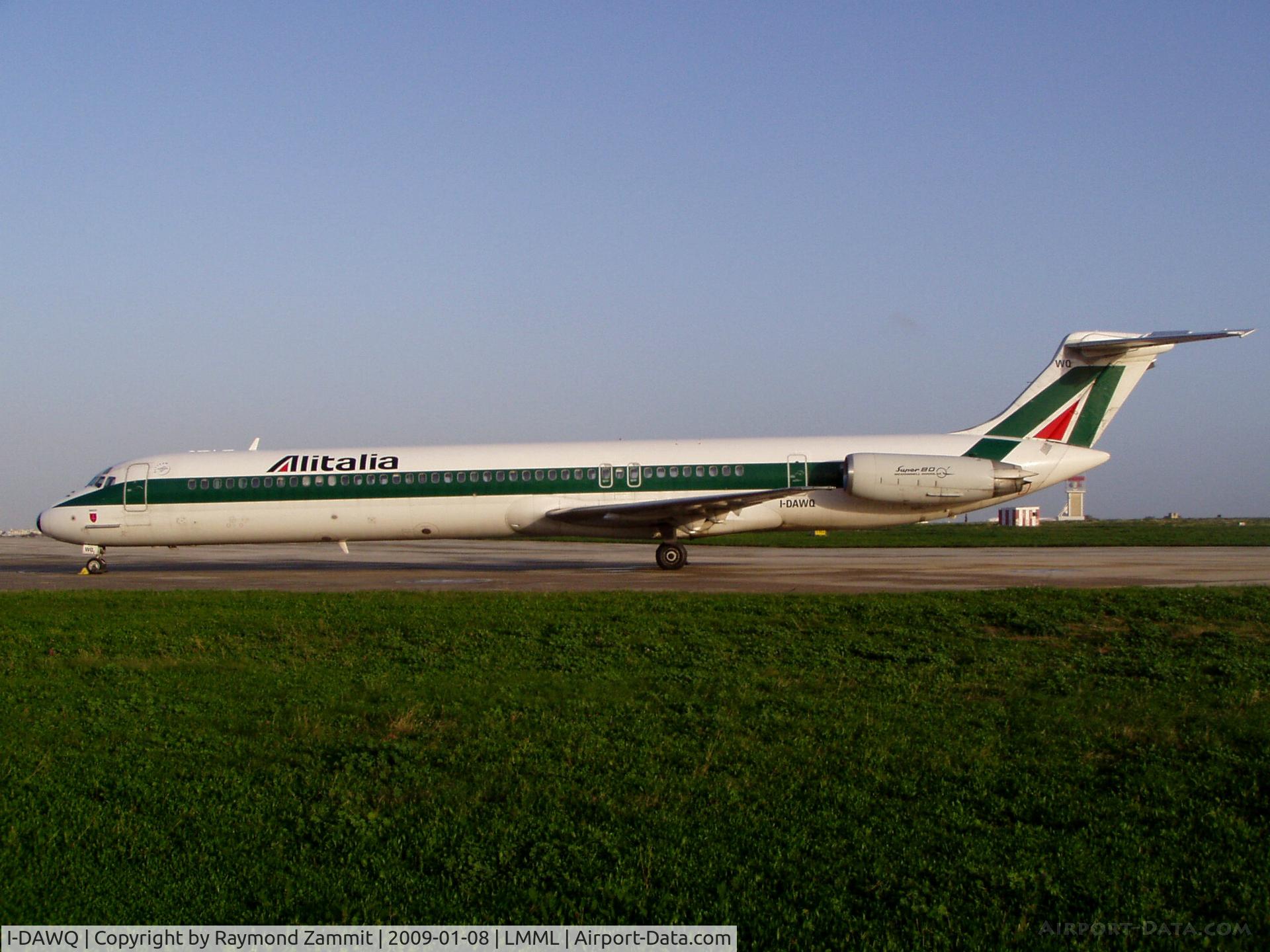 I-DAWQ, 1985 McDonnell Douglas MD-82 (DC-9-82) C/N 49207, MD-82 I-DAWQ Alitalia