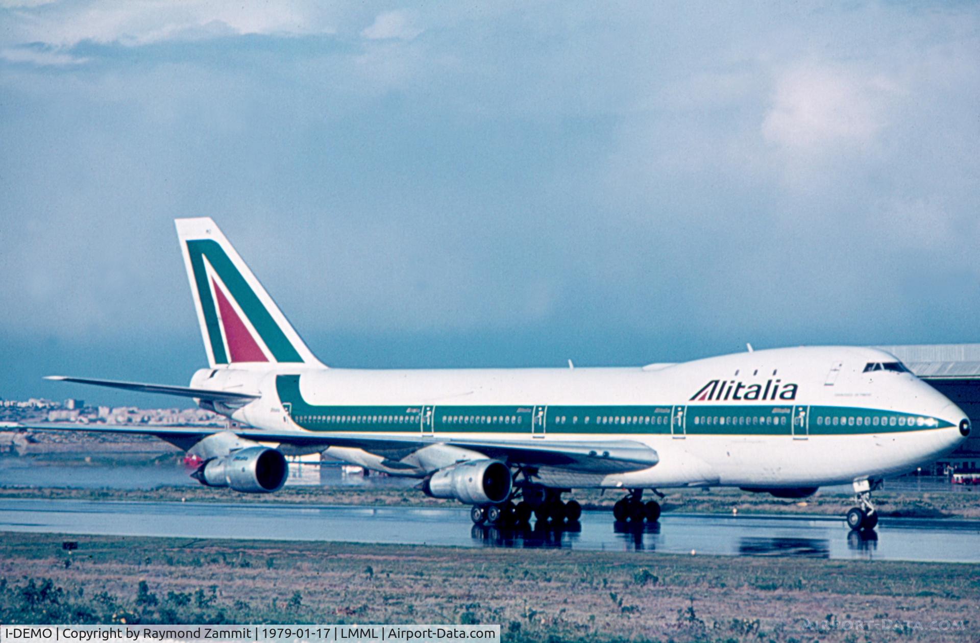 I-DEMO, 1971 Boeing 747-243B C/N 19731, B747-I-DEMO 1979-01-17
