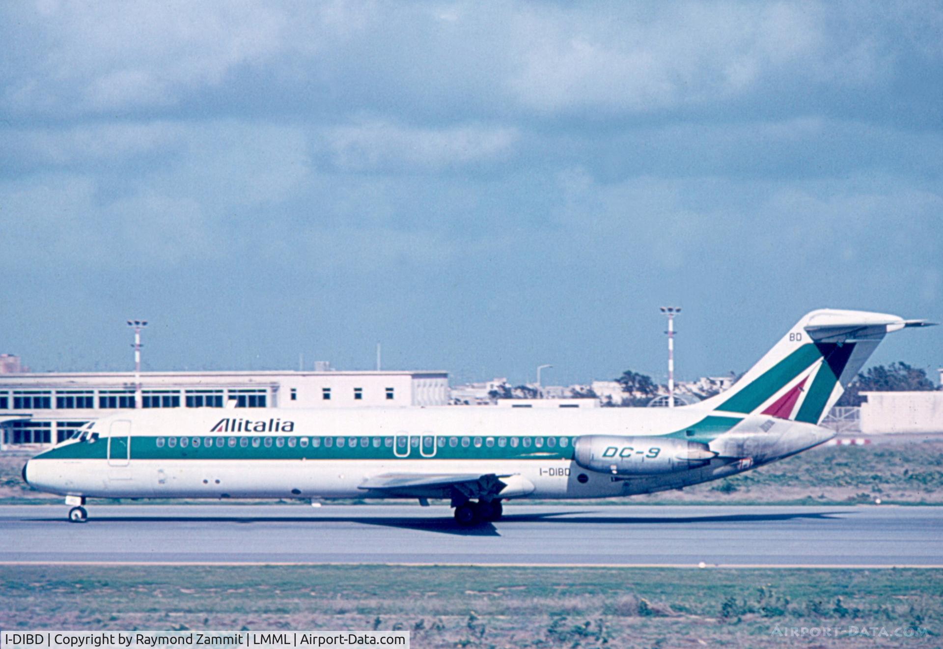 I-DIBD, 1968 Douglas DC-9-32 C/N 47234, DC-9 I-DIBD Alitalia