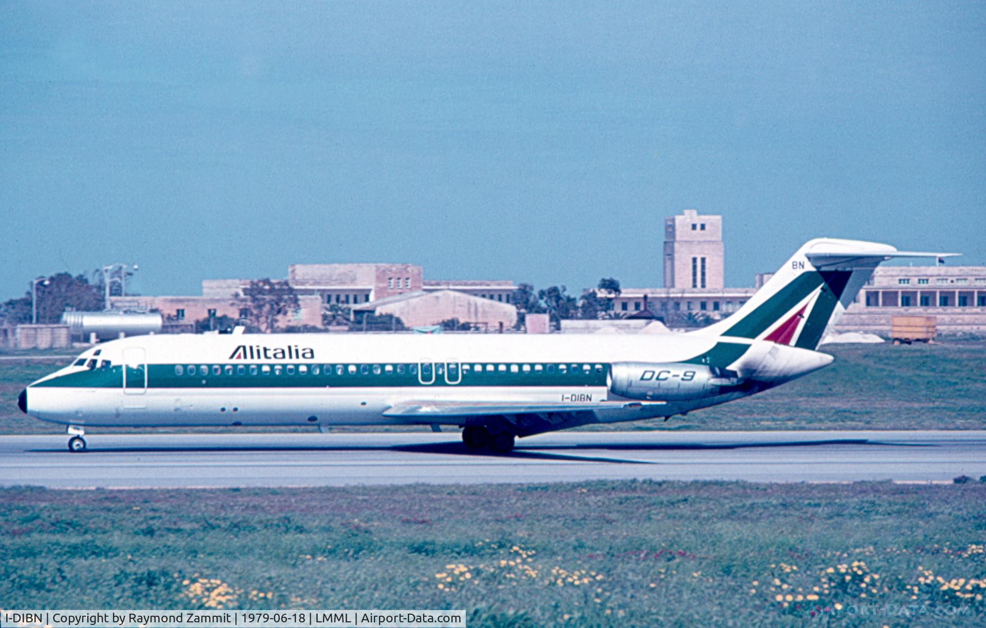 I-DIBN, 1968 Douglas DC-9-32 C/N 47339, DC9 I-DIBN Alitalia