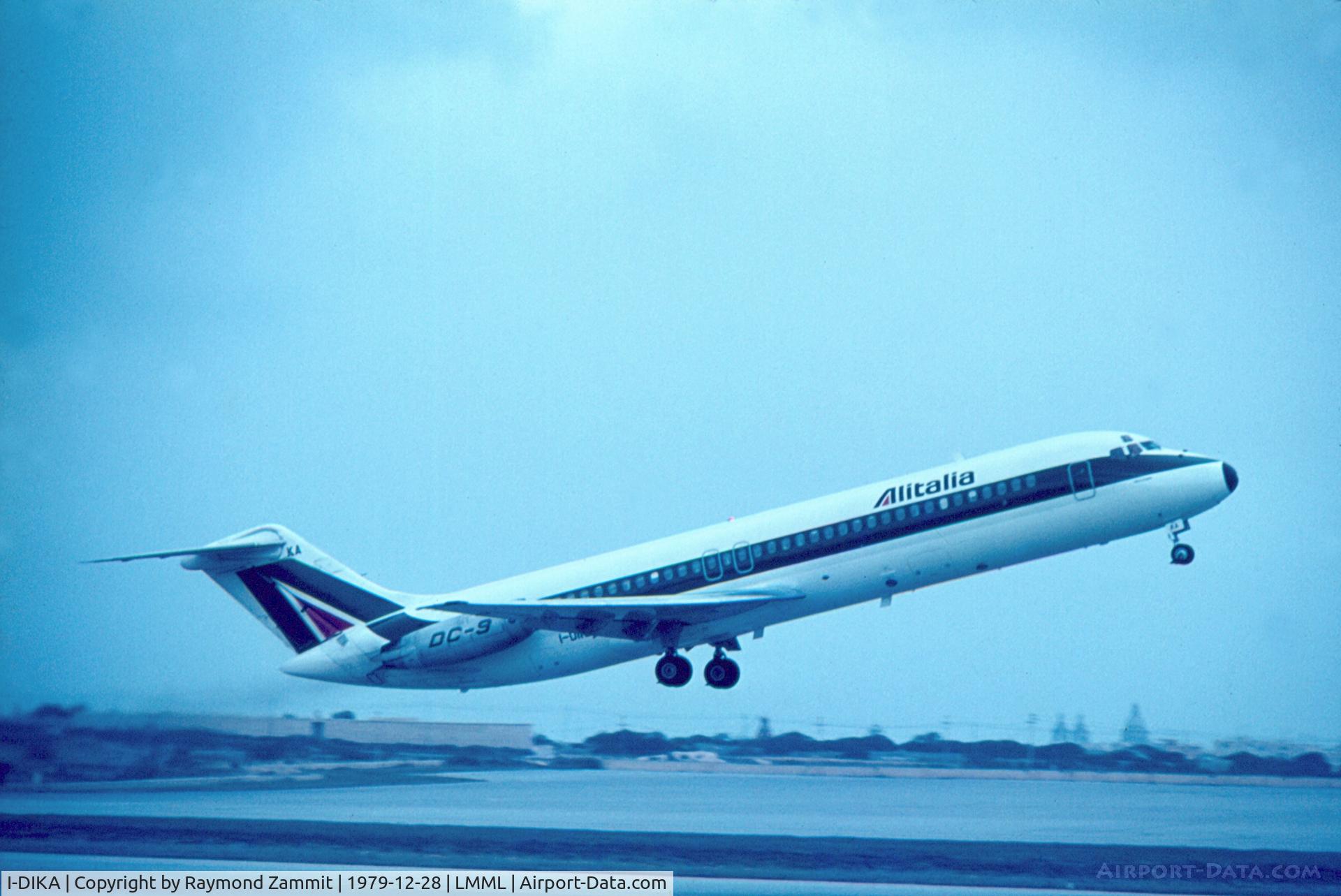 I-DIKA, 1967 Douglas DC-9-32 C/N 47038, DC-9 I-DIKA Alitalia