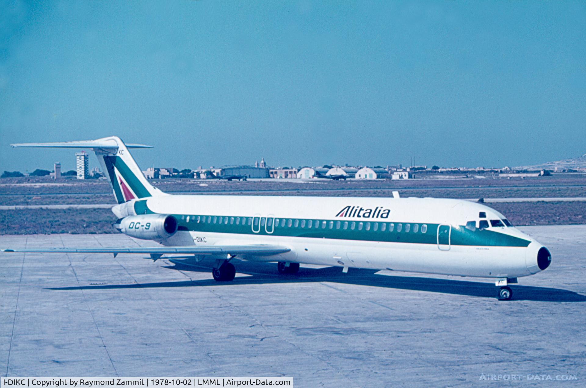 I-DIKC, 1967 Douglas DC-9-32 C/N 47128, DC-9 I-DIKC Alitalia