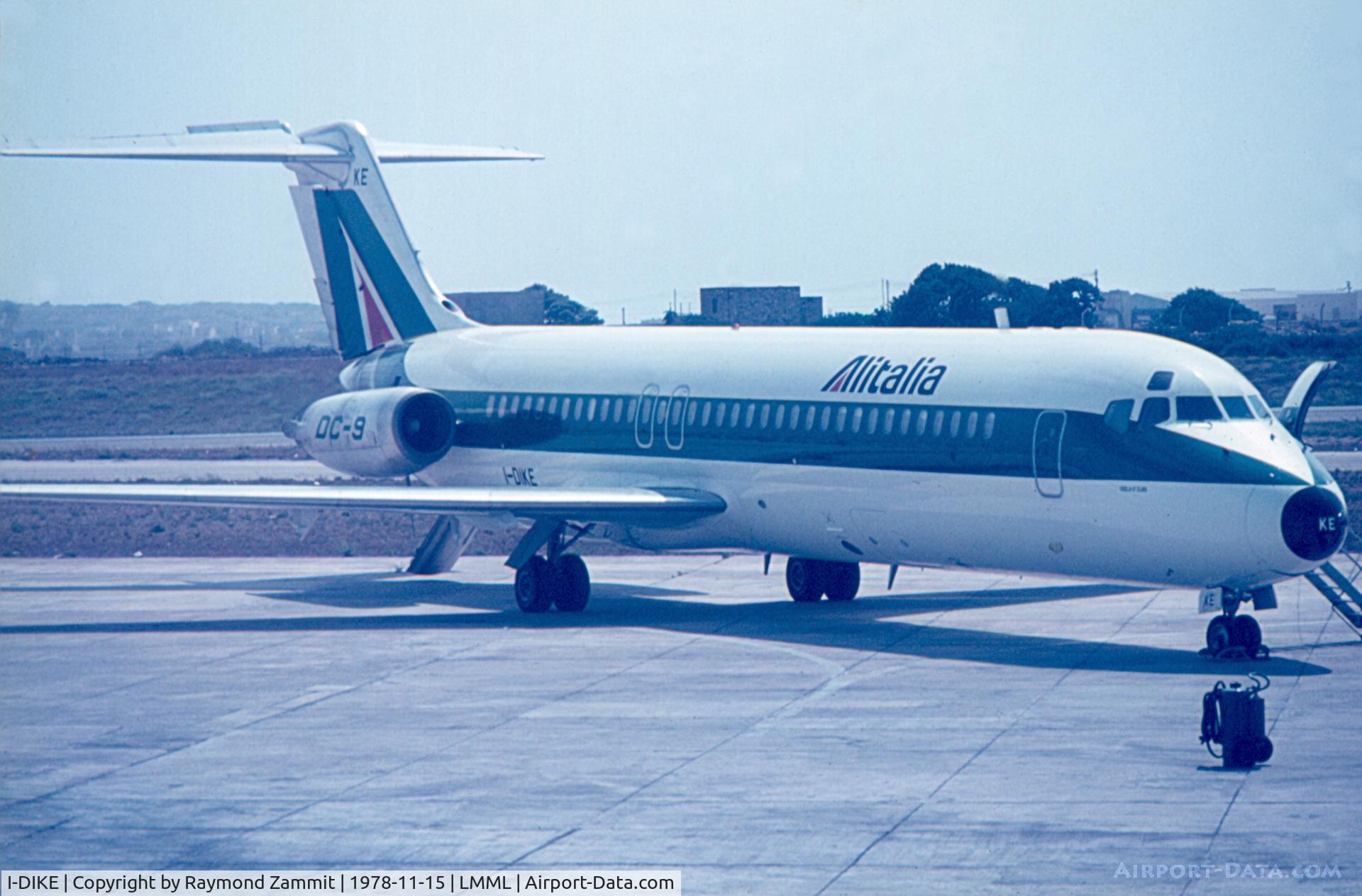 I-DIKE, 1967 Douglas DC-9-32 C/N 47039, DC-9 I-DIKE Alitalia