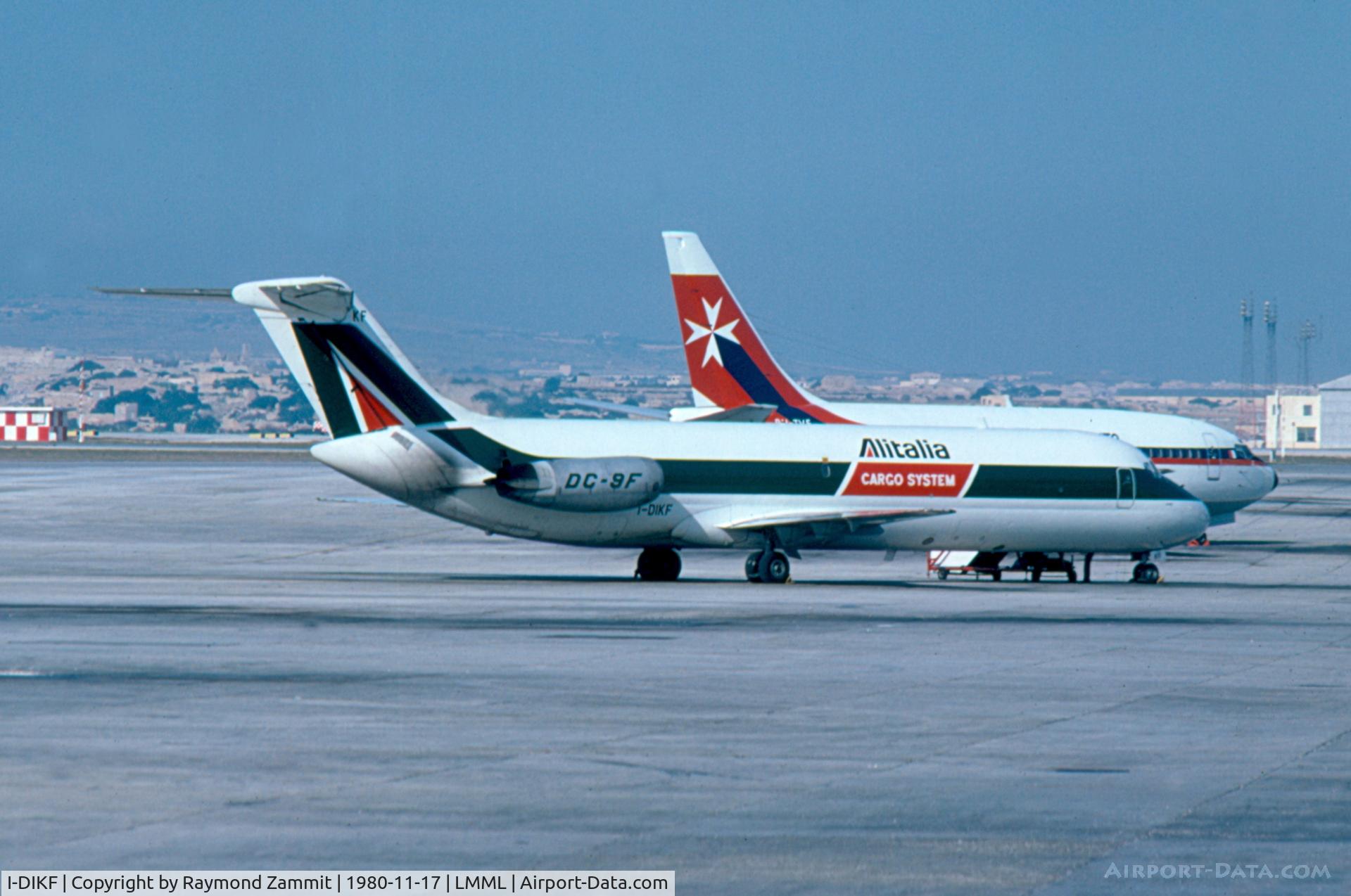 I-DIKF, 1968 Douglas DC-9-32F C/N 47220, DC-9-32F I-DIKF Alitalia Cargo