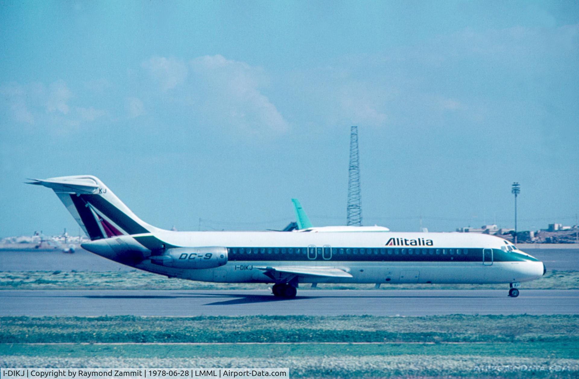 I-DIKJ, 1968 Douglas DC-9-32 C/N 47222, DC-9 I-DIKJ Alitalia