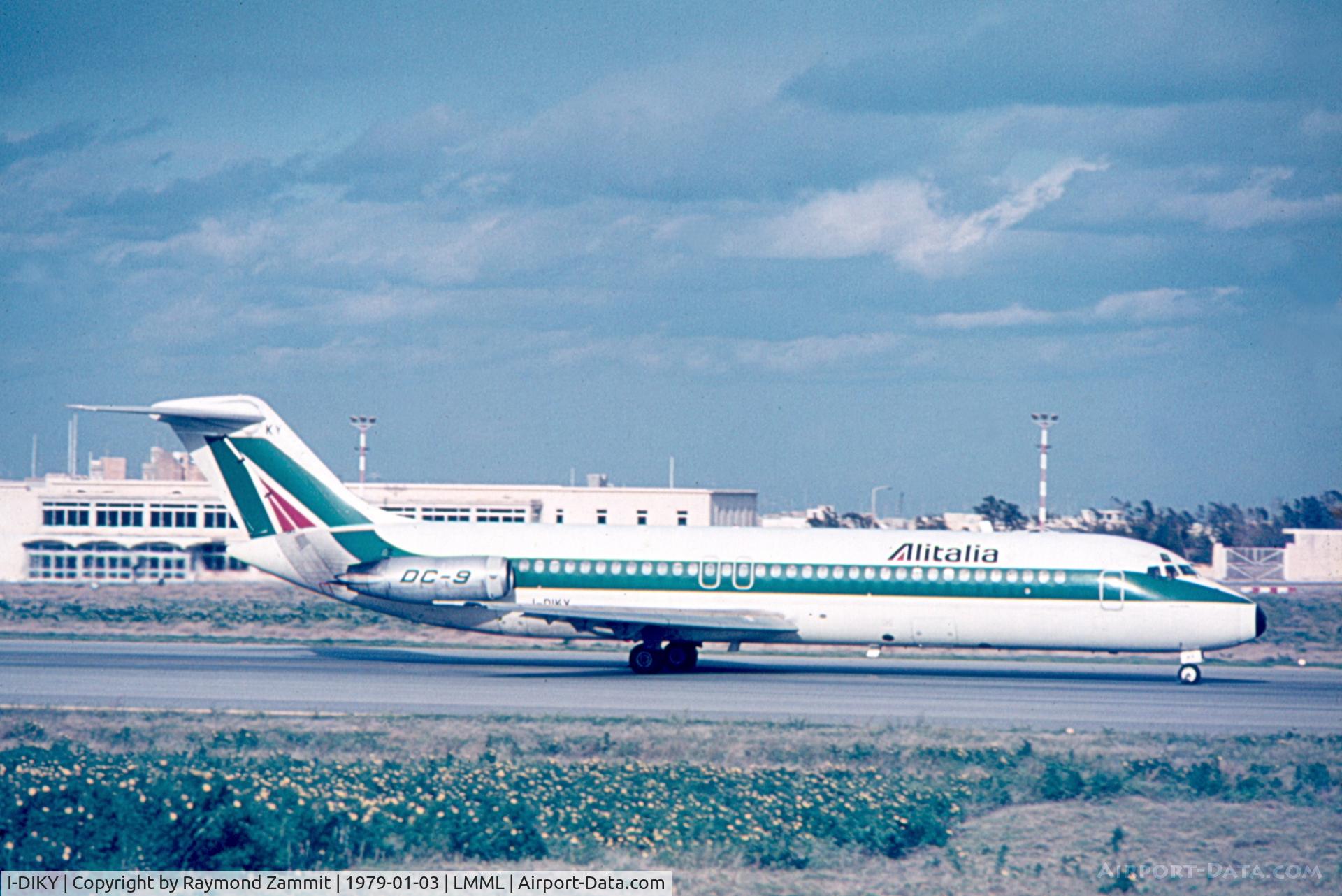 I-DIKY, 1968 Douglas DC-9-32 C/N 47232, DC9 I-DIKY Alitalia
