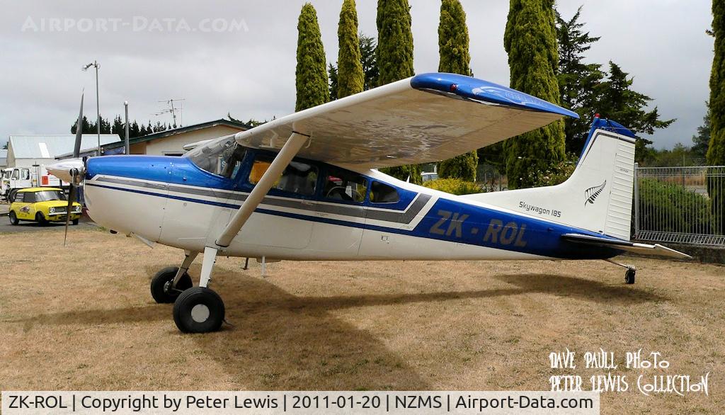 ZK-ROL, Cessna A185F Skywagon 185 C/N 18502103, C J Thompson, Timaru